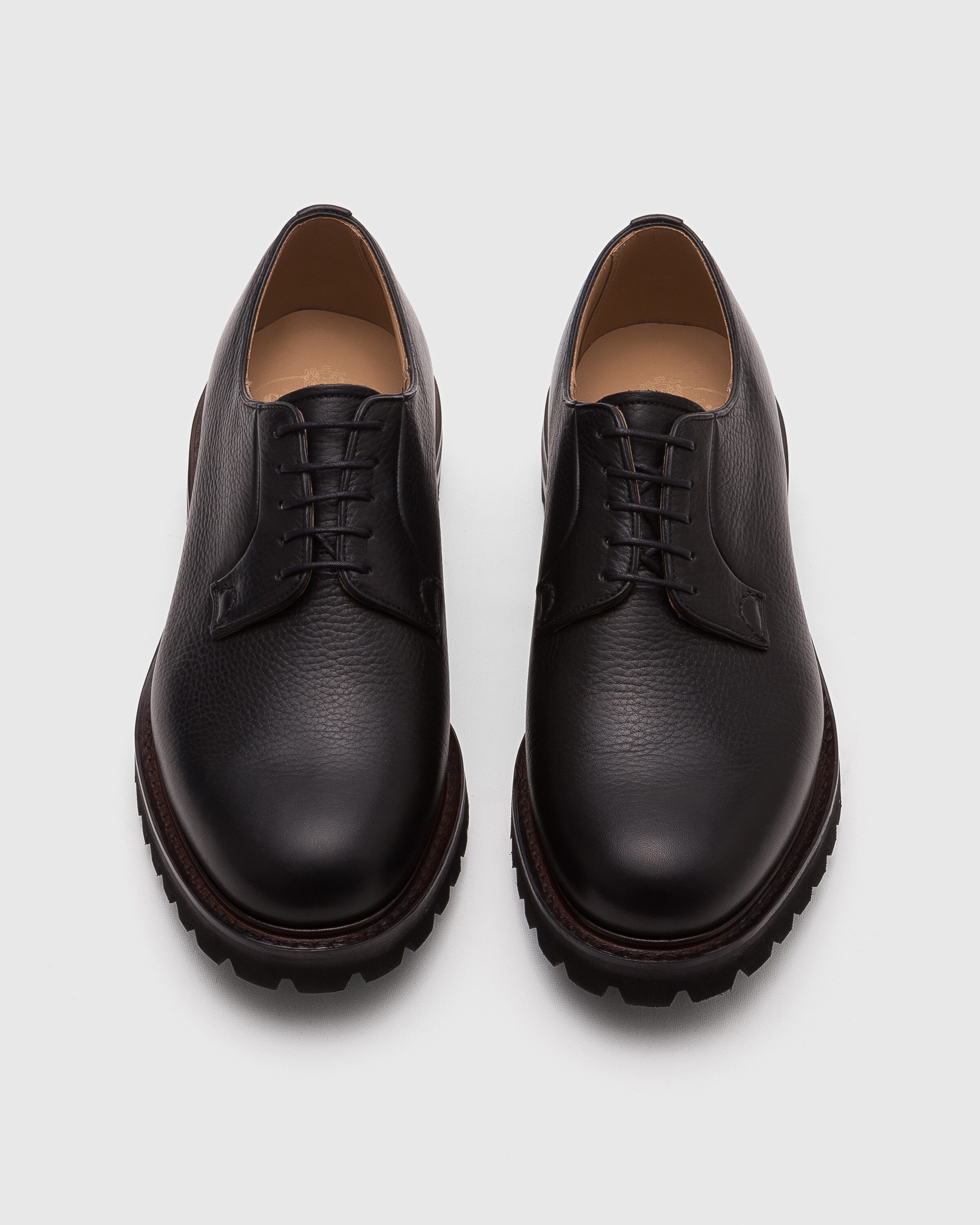 Black Soft Grain Calf Leather Derby | Church's
