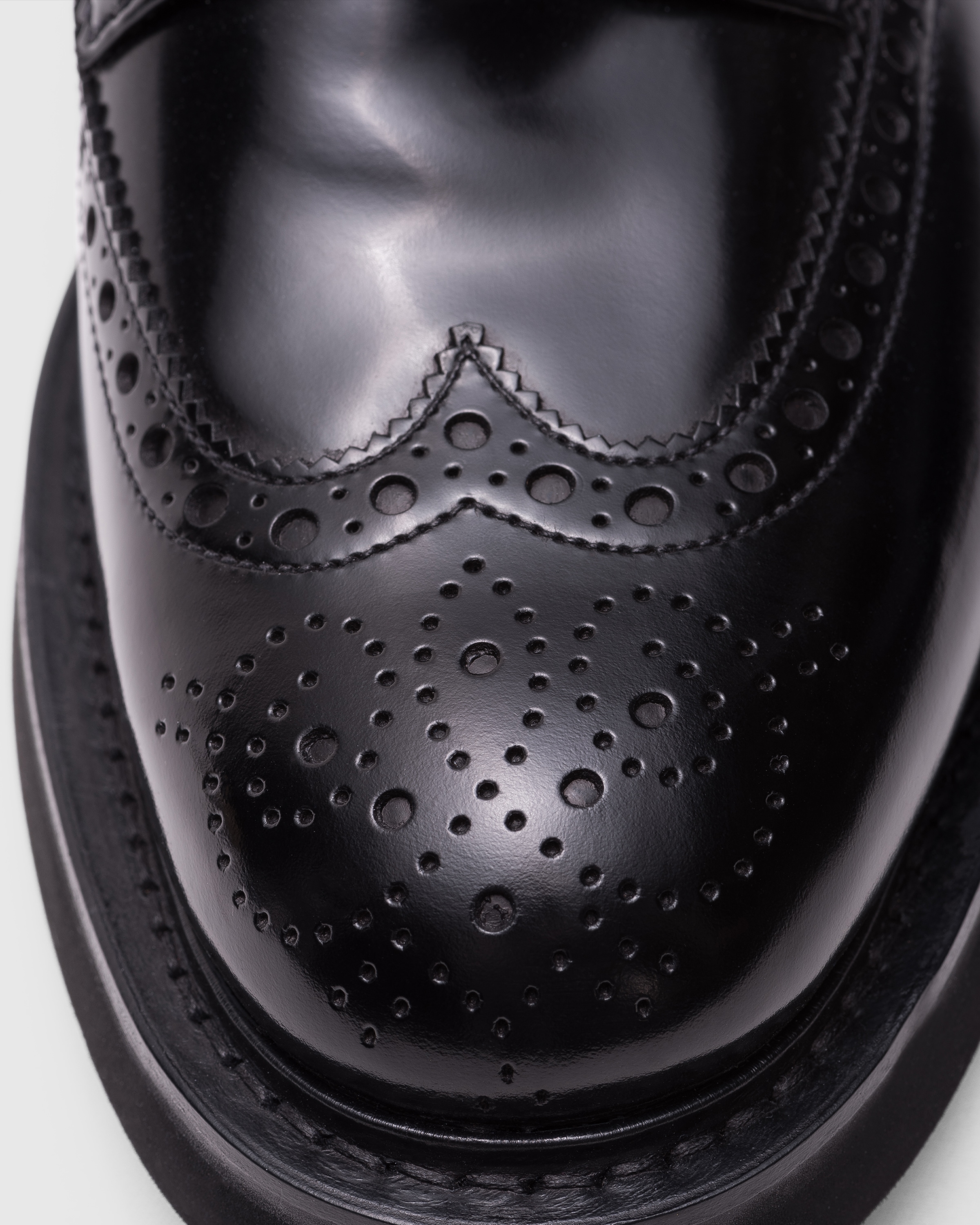 Black Polished Fumè Derby | Church's
