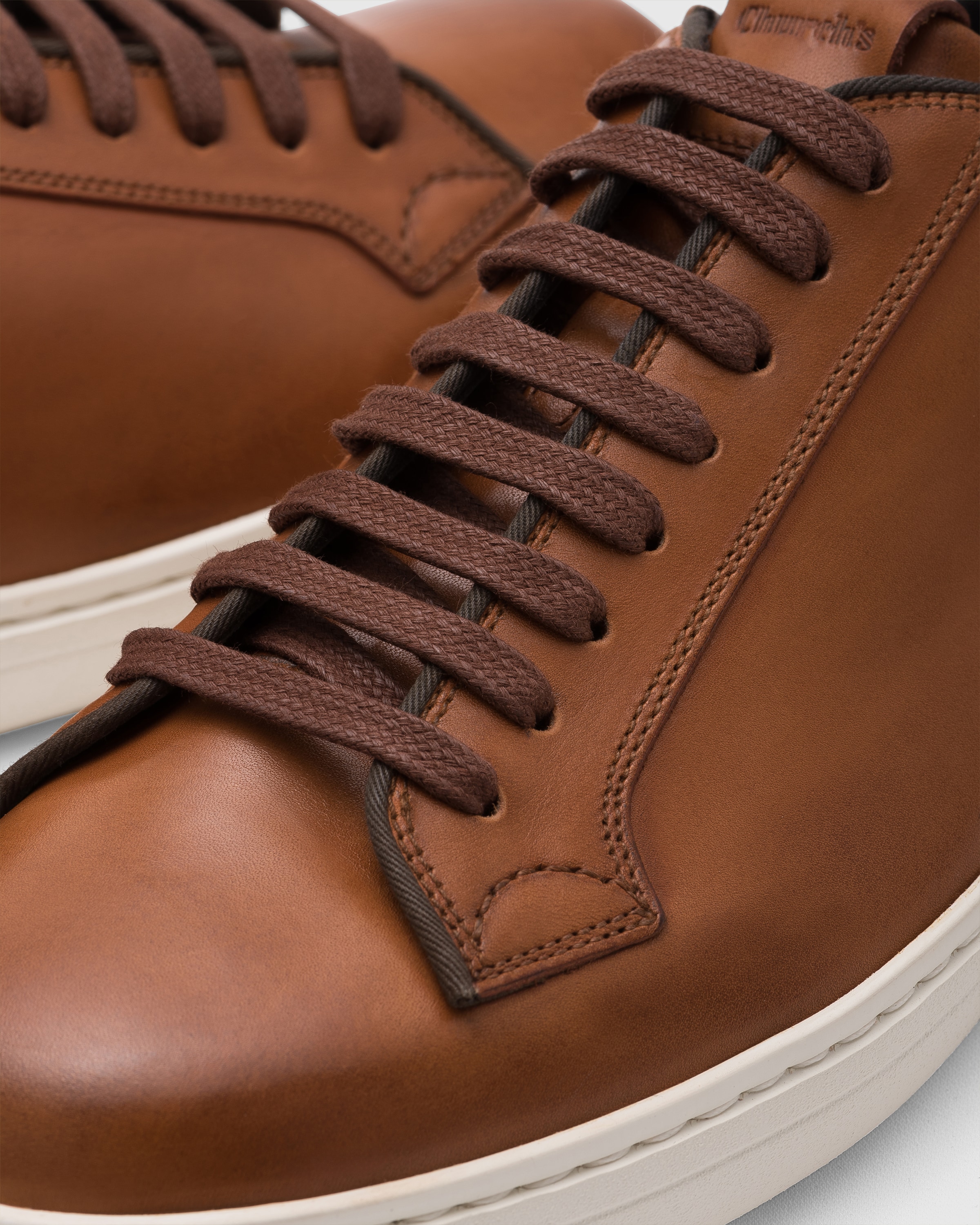 Walnut Nevada Leather Classic Sneaker | Church