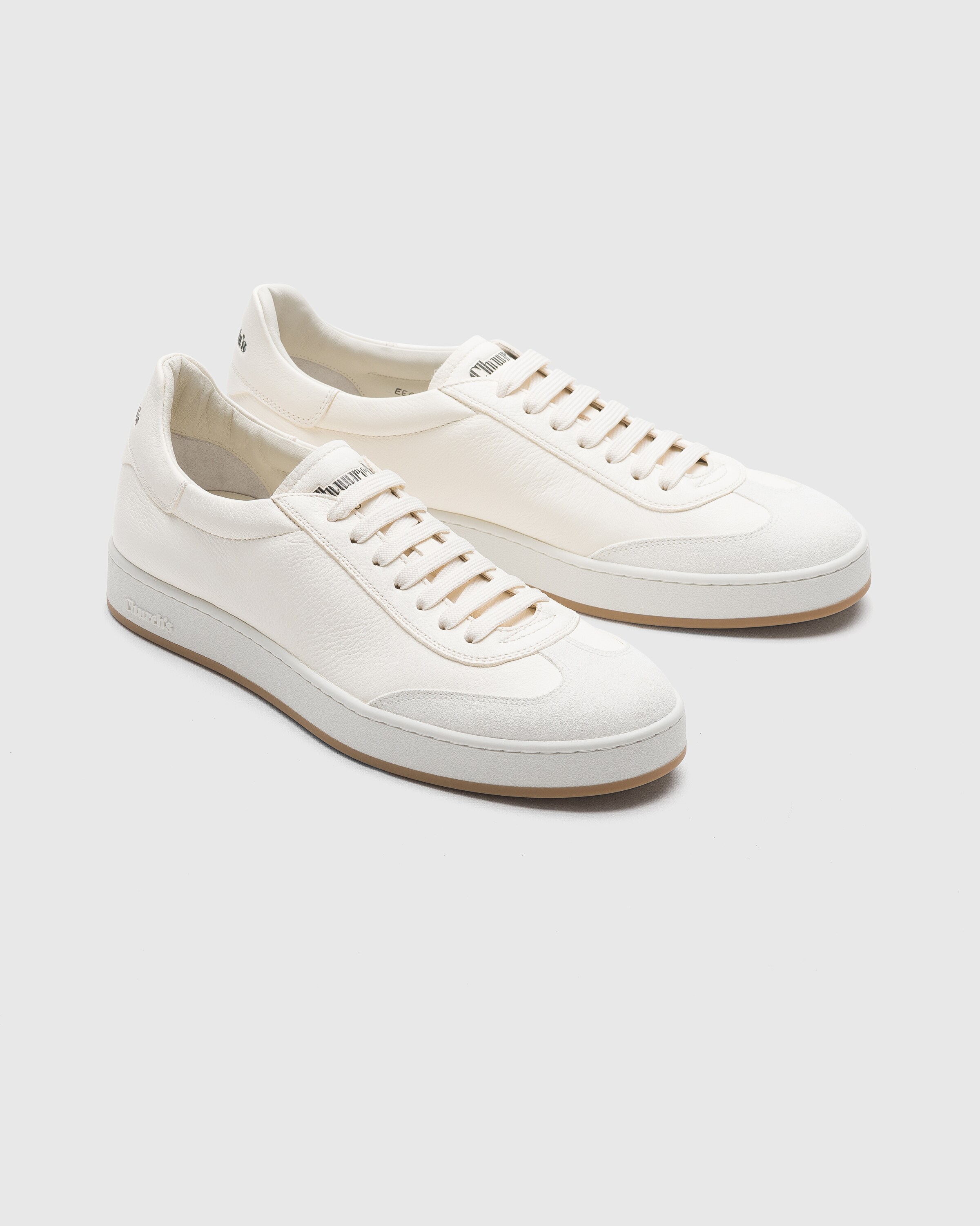 Church's Men Ivory Leather Largs 2 Sneakers main image 1