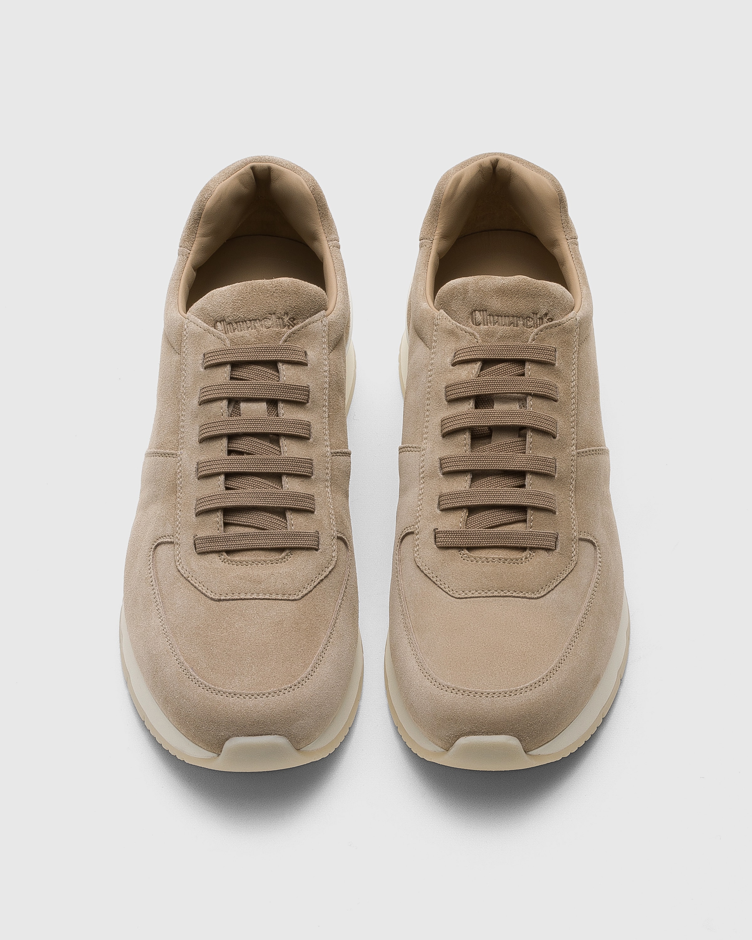 スニーカー CHURCH'S Men Sneakers Sand EEG0789CA F0AHP Stone Suede Slip-On Sneaker | Church's
