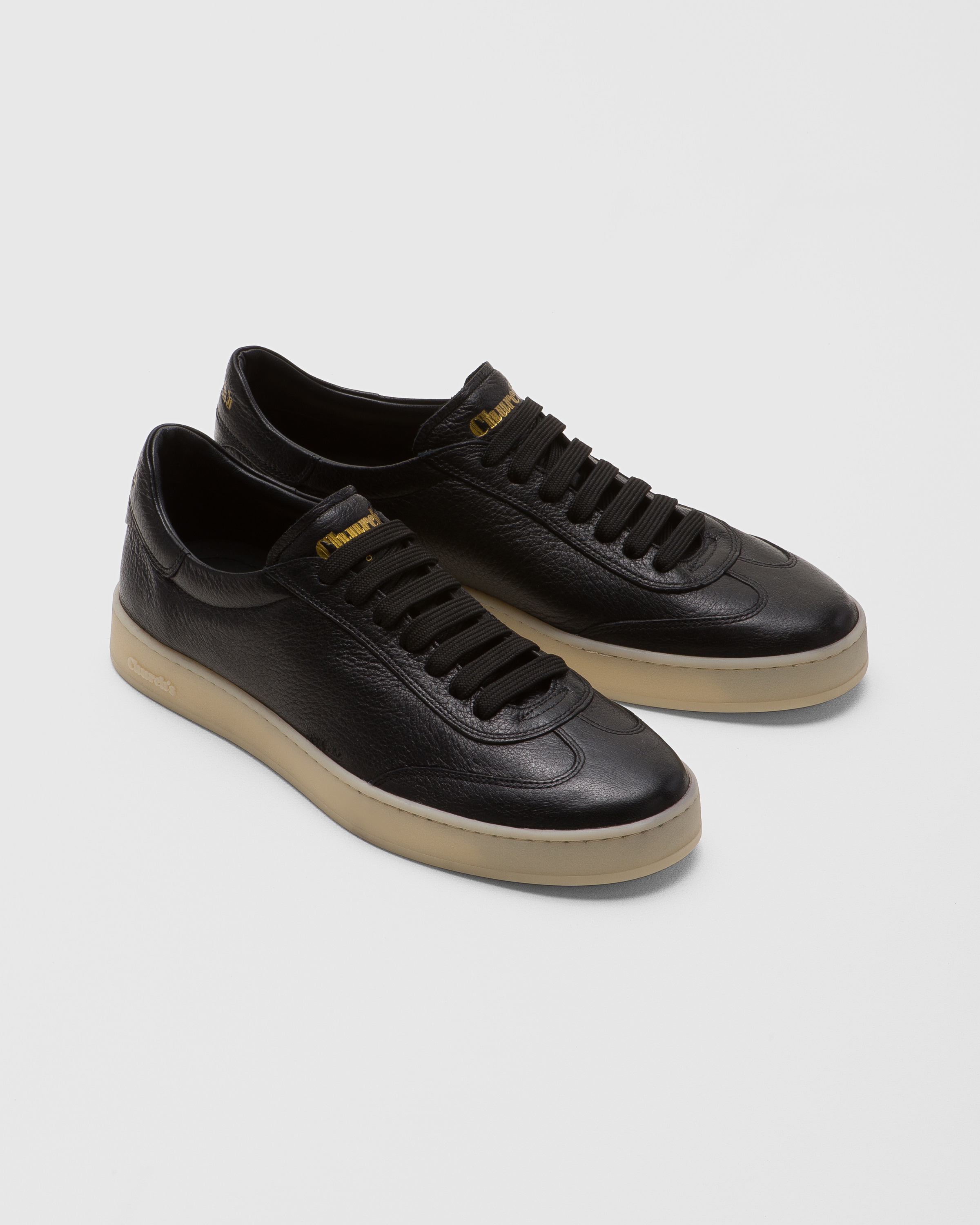 Black Deerskin Sneaker | Church's
