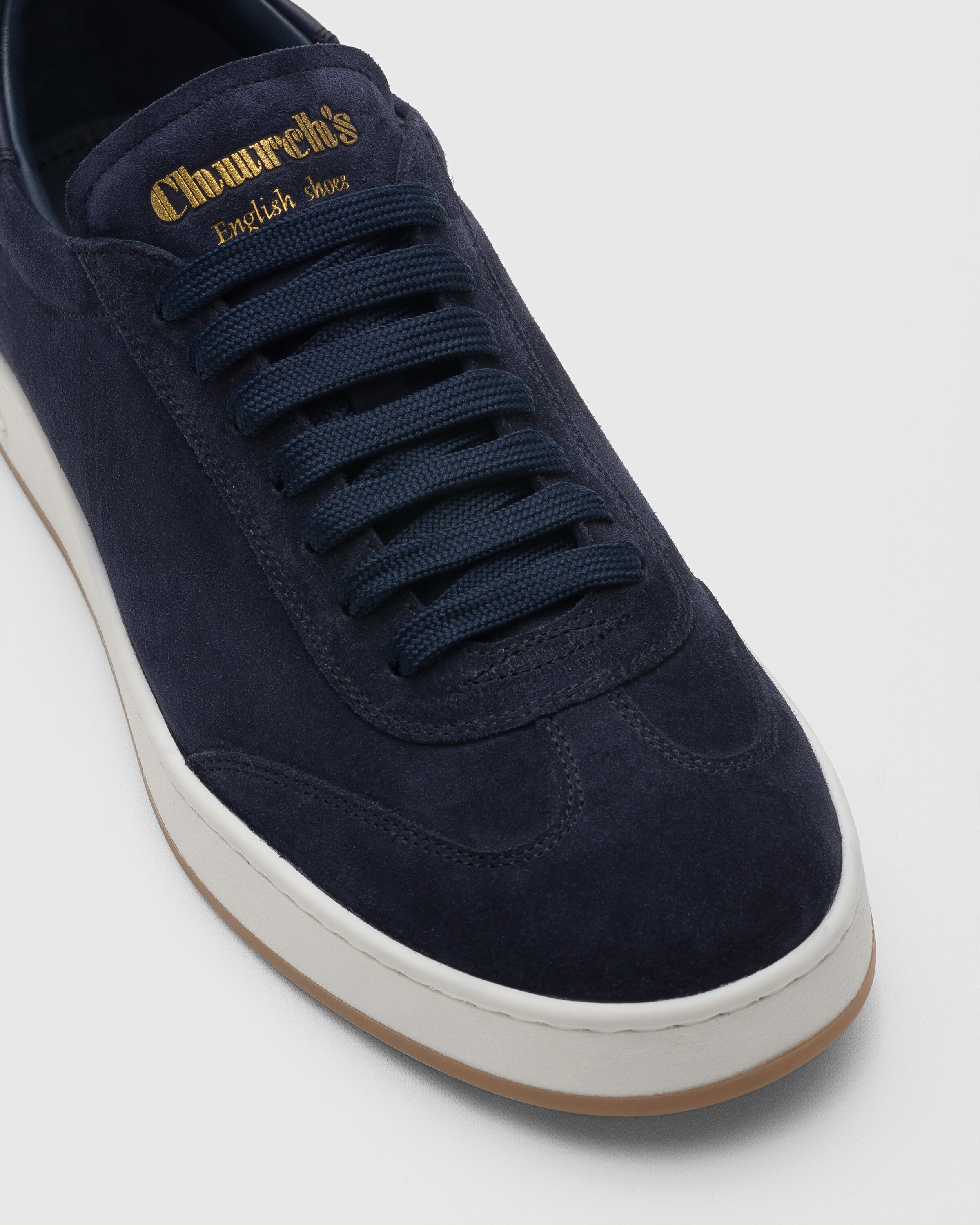 Blue Soft Suede Sneaker Church s