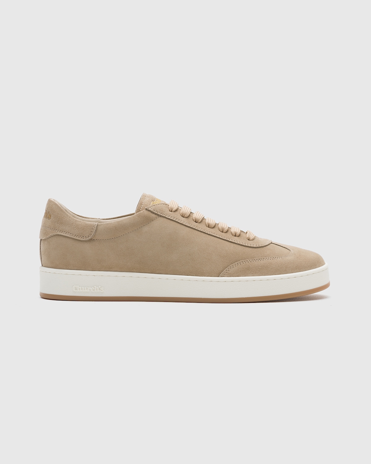 Church's Men Navy Blue Suede Largs 2 Sneakers