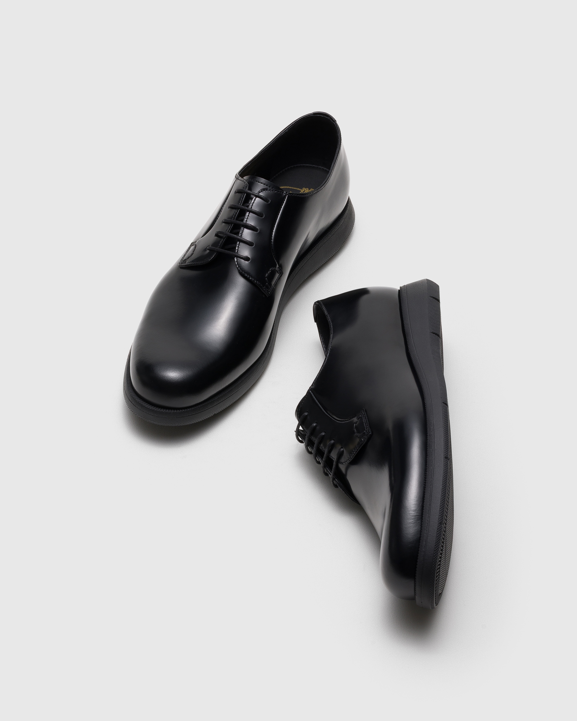 Black Roadrunner Polished Fumé Leather Derby | Church's
