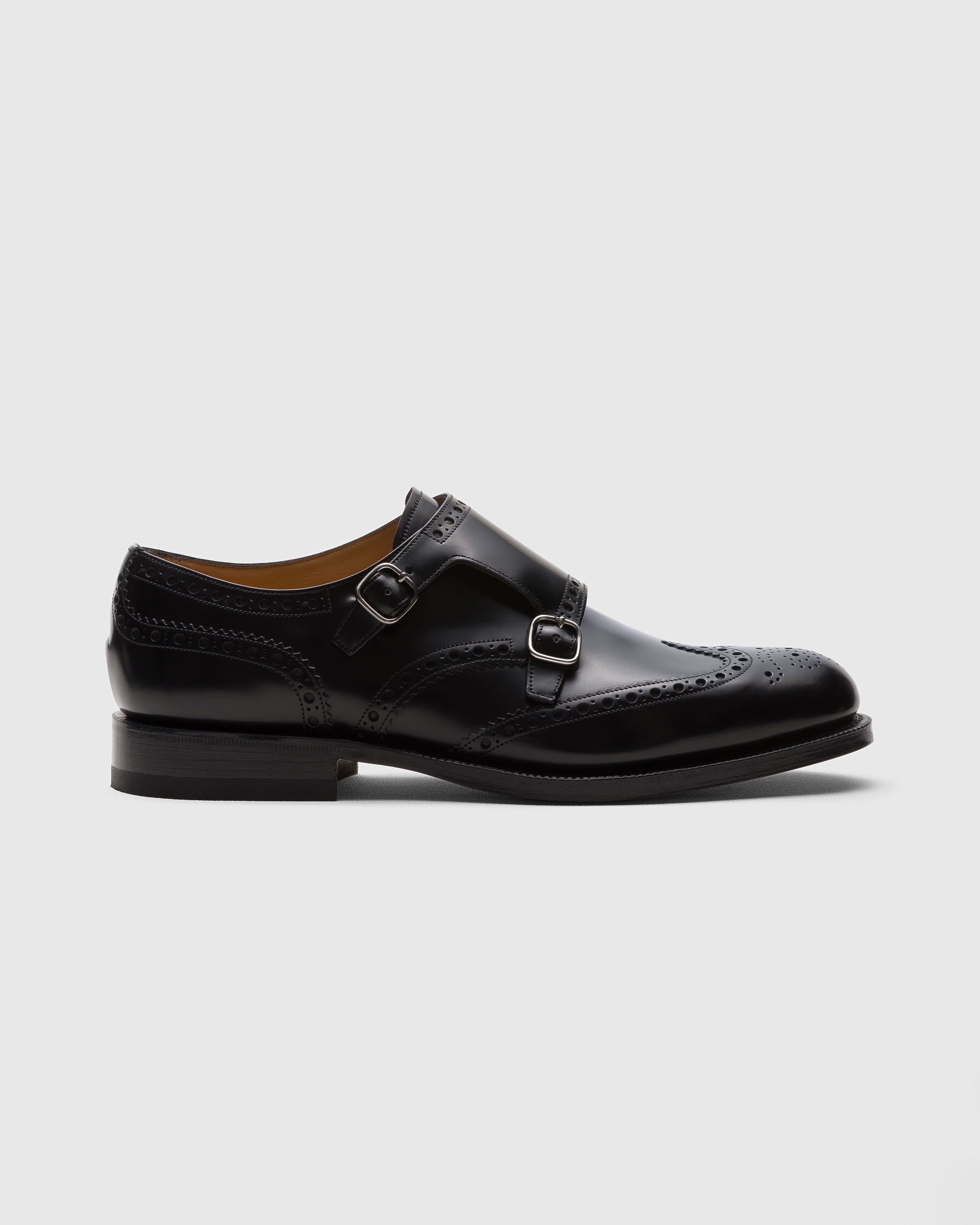 Polished Binder Monk Strap Brogue