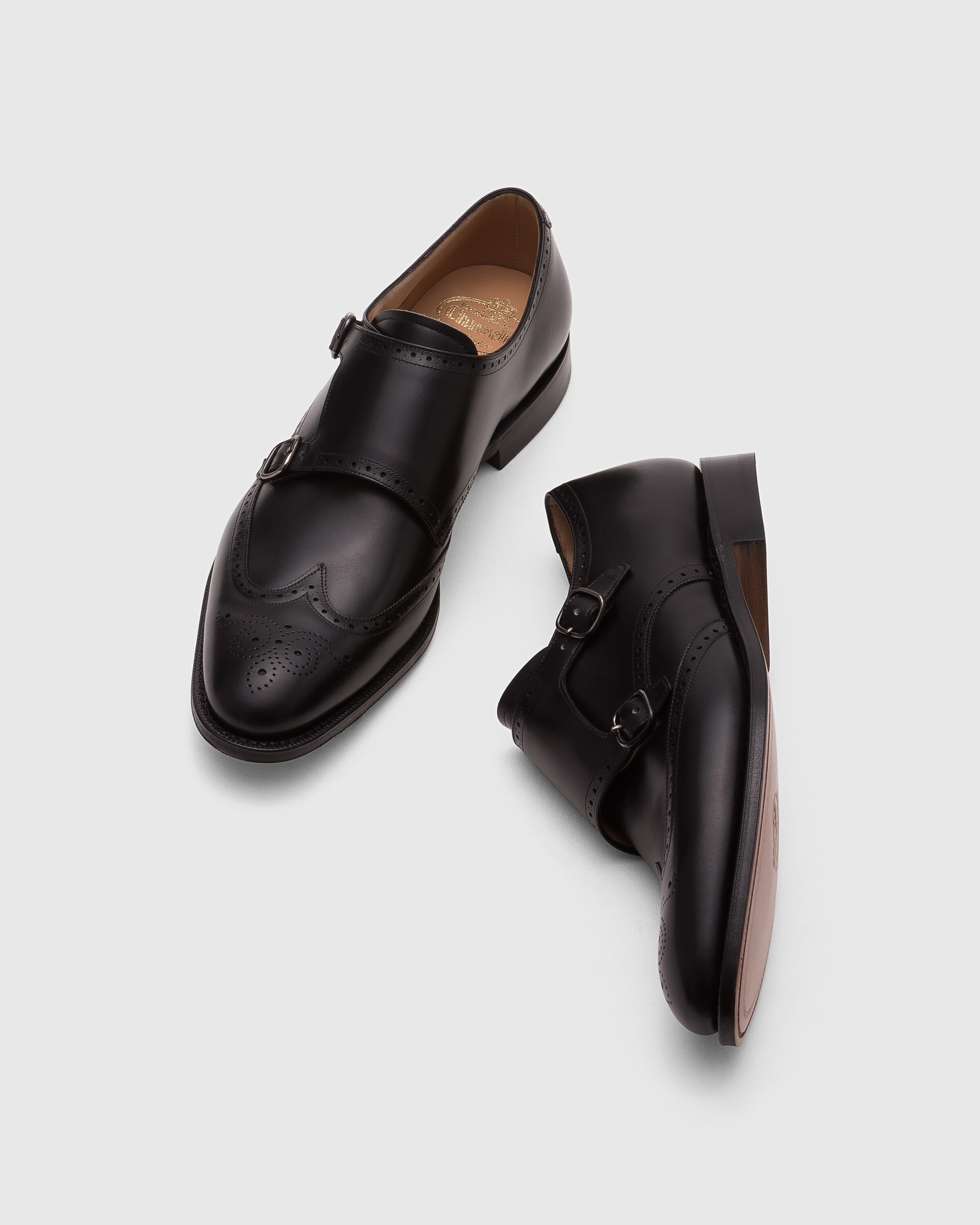 Church's double sales monk strap