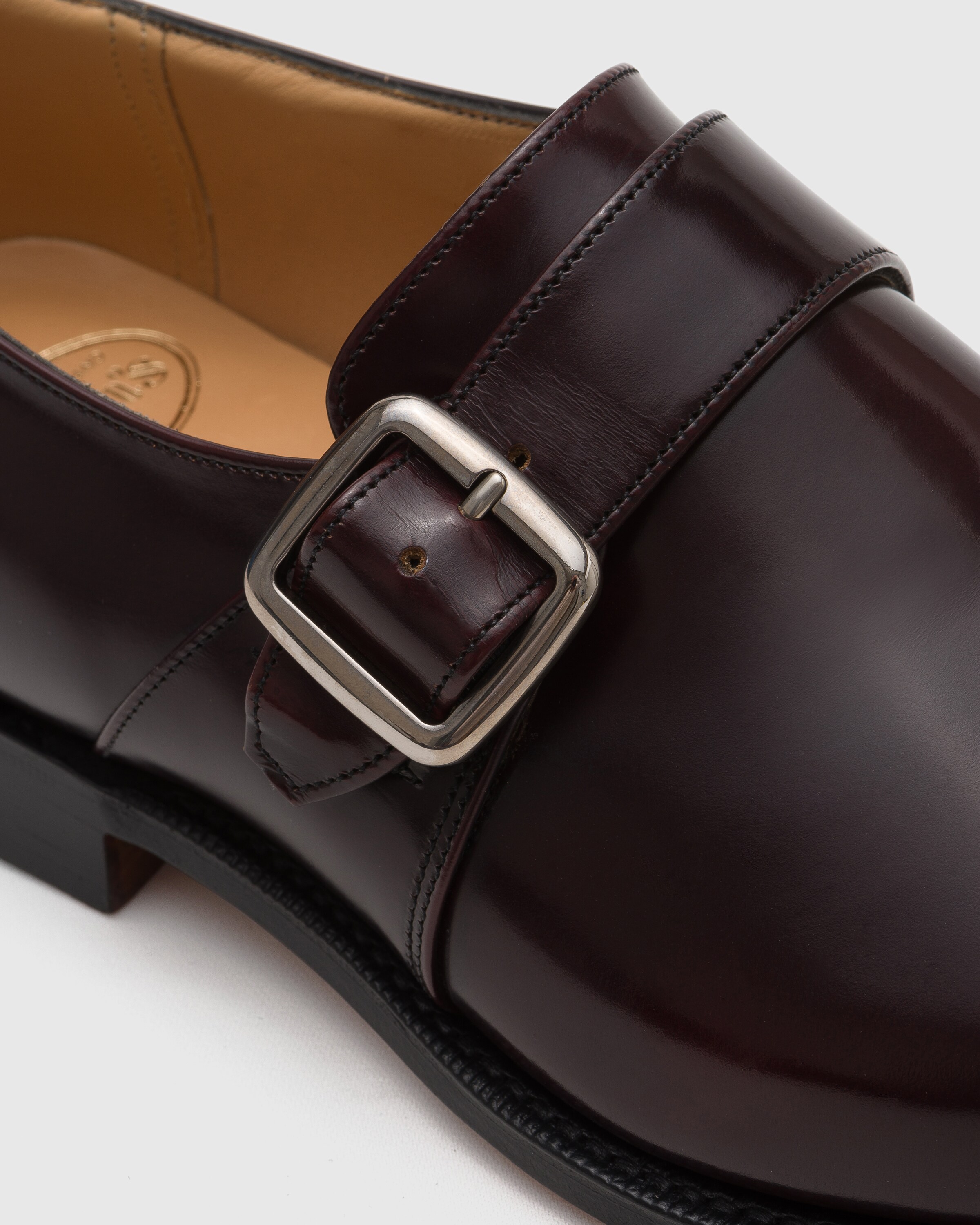 安い購入 Burgundy Church's | Strap Monk Binder Polished 靴