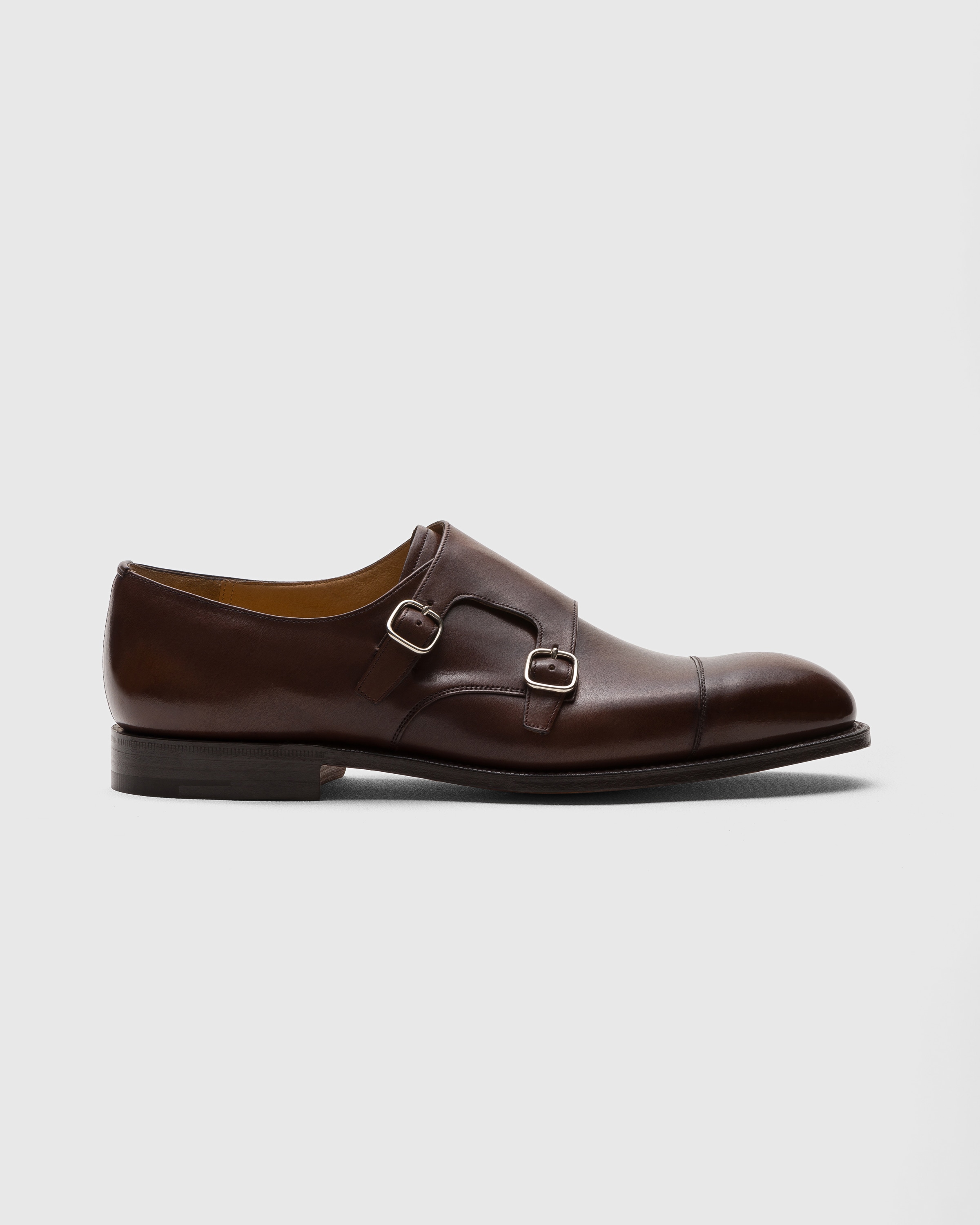Monk Strap in Pelle di Vitello Decolorata Marrone | Church's Monk Strap in Pelle di Vitello Decolorata Marrone | Church's