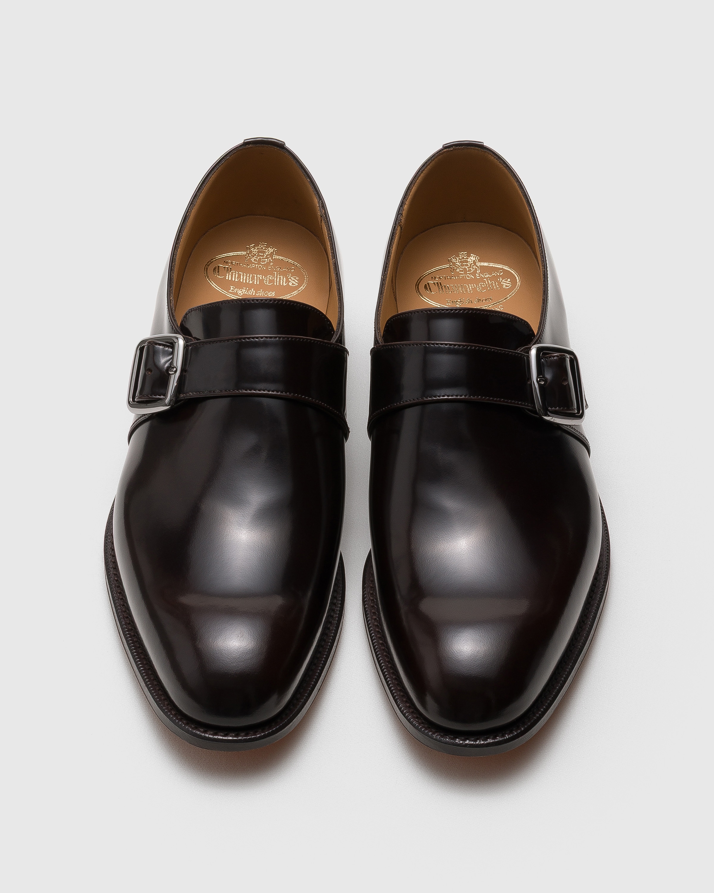 バーント ポリッシュドフュメレザー モンクストラップ | Church's