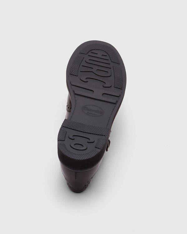 Polished Fumè Monk Strap Tabac