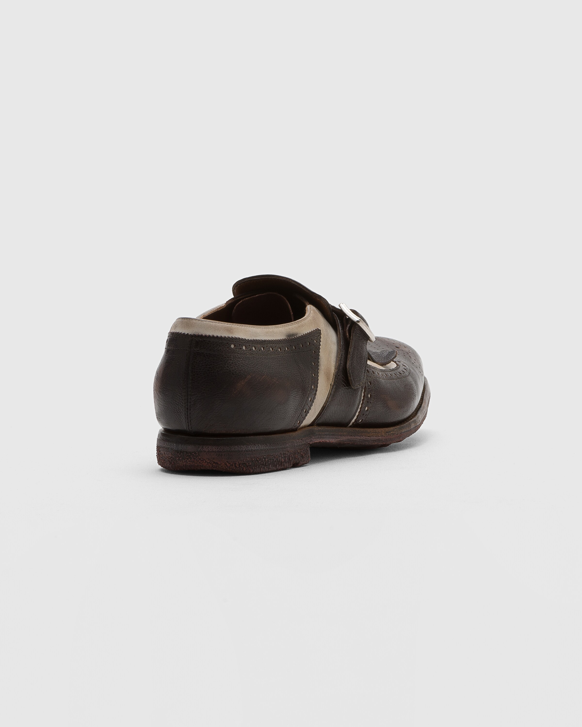 Ébène/Blanc Mocassin en Nubuck et Cuir Glacé | Church's