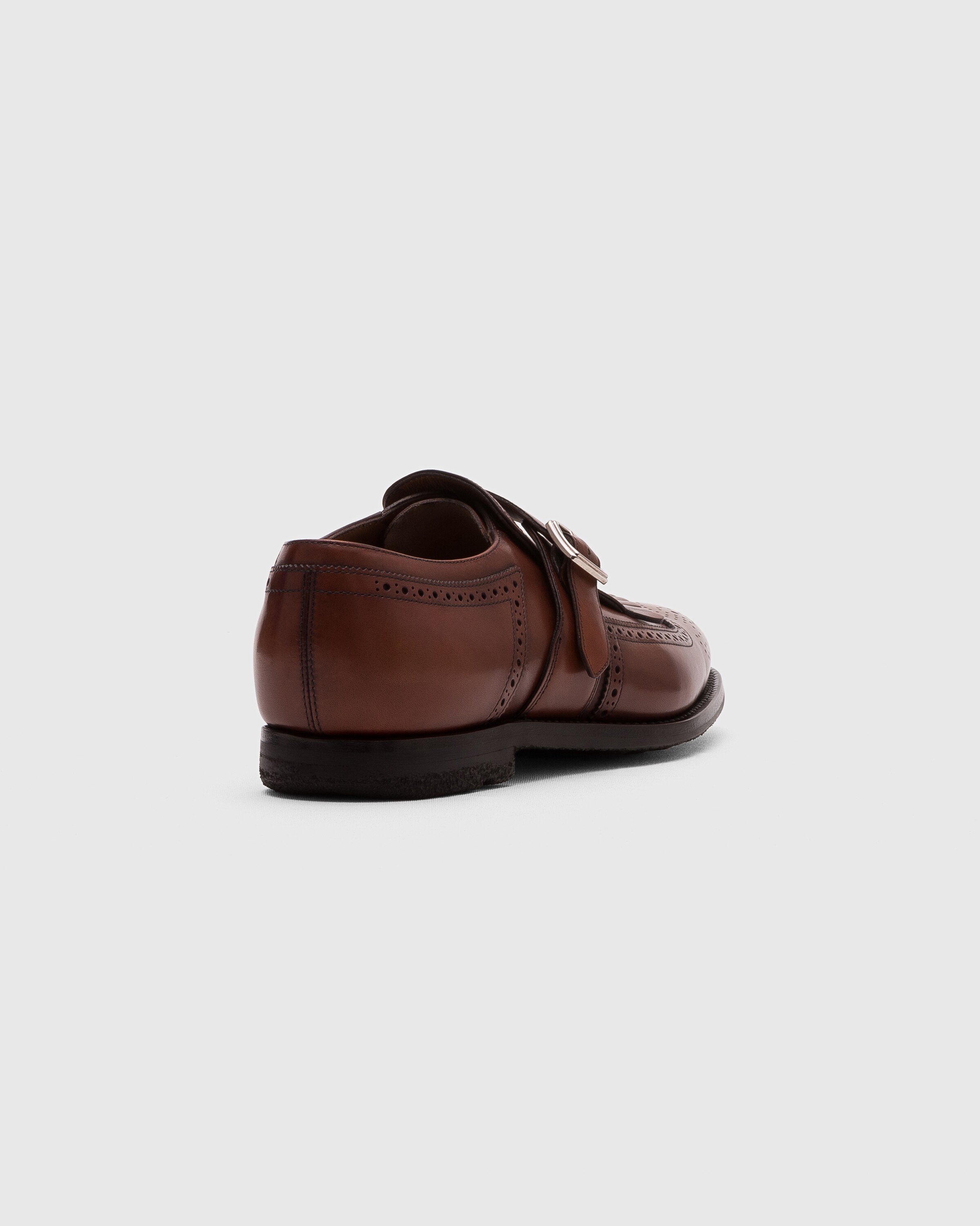 Burnt Decò Calf Leather Monk Strap Loafer | Church's