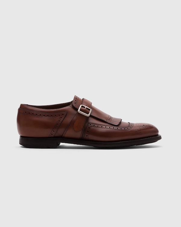 Chaussures Church's Westbury à Boucle En Cuir Noir - Taille 41/42 EU (8.5 US) - Occasion élégante Brogue