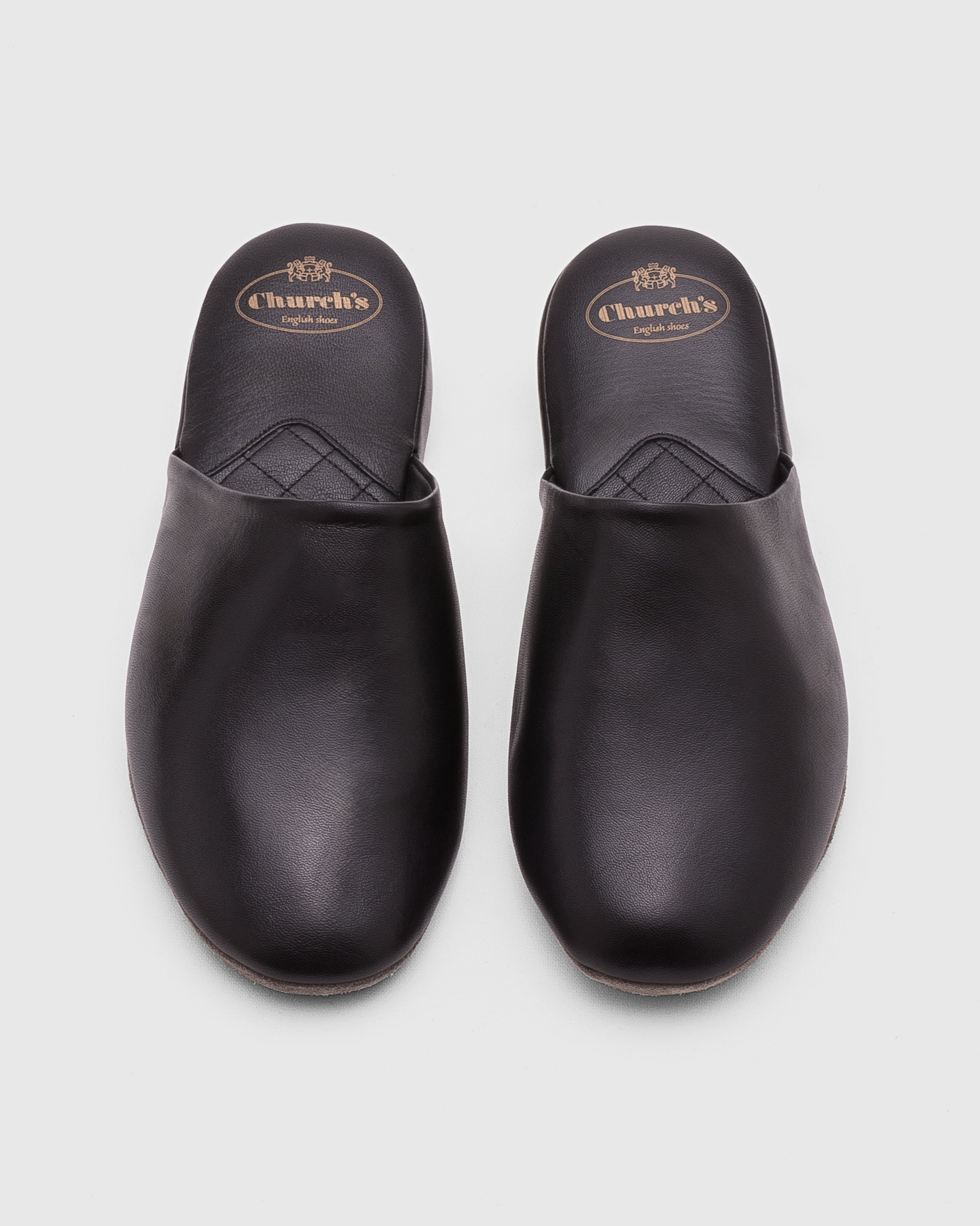 Church's mens leather slippers store