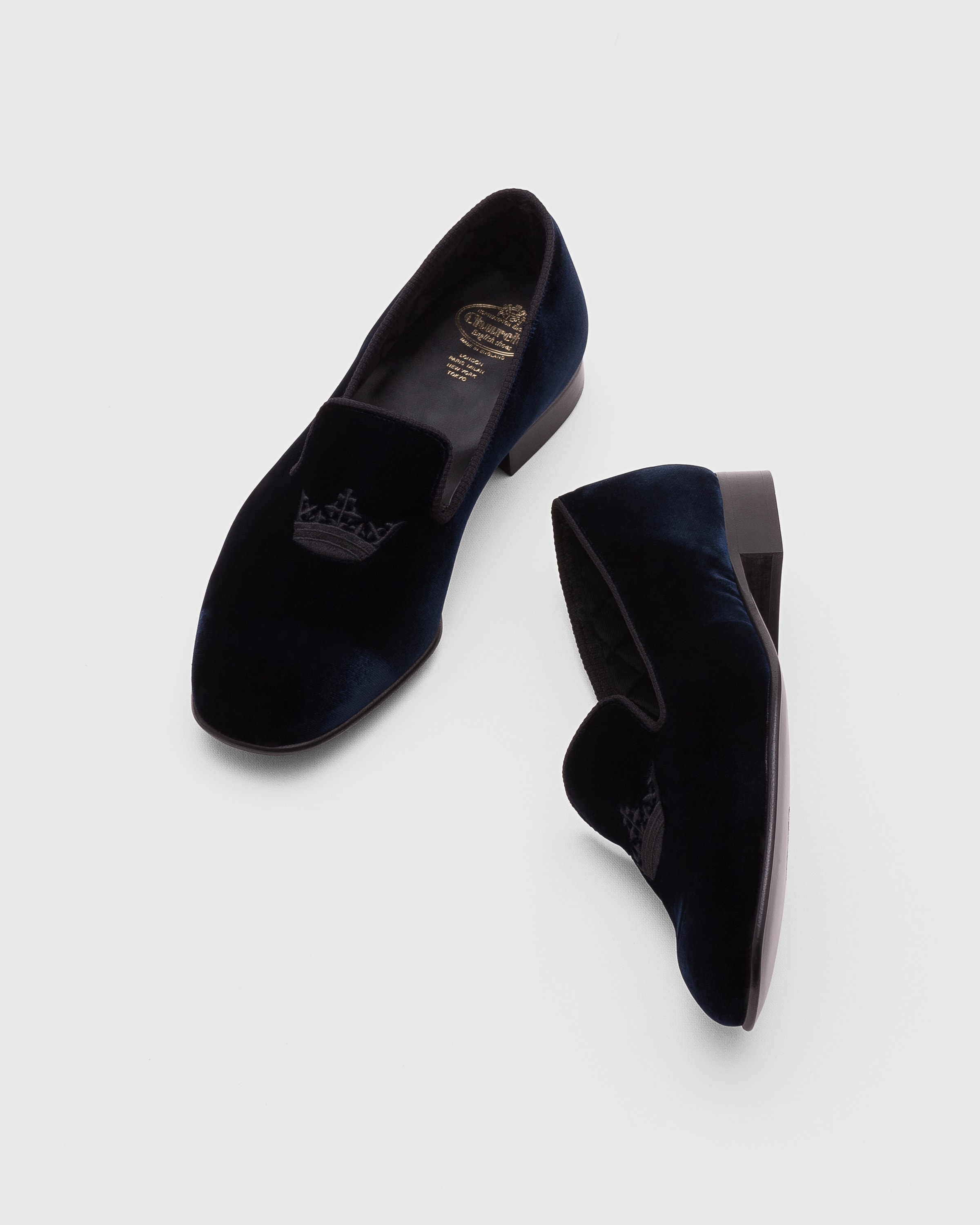Church's velvet slippers new arrivals