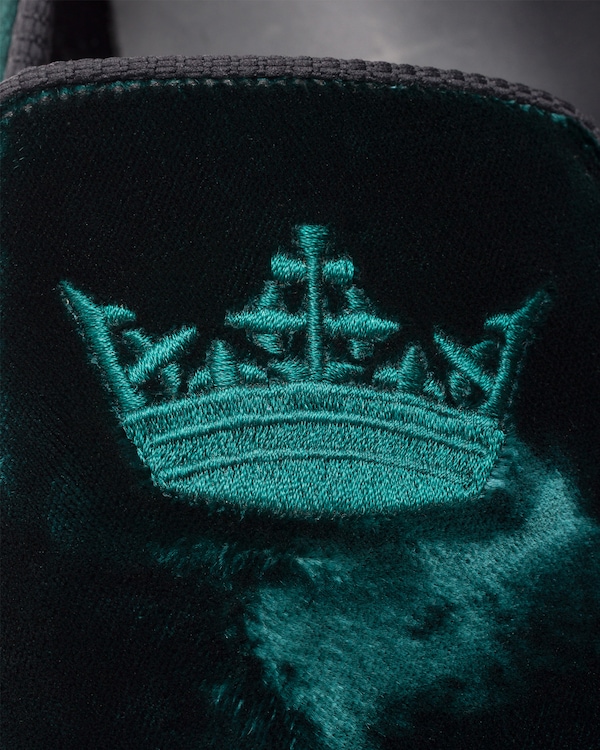 ベルベットクラウンローファー ウッド