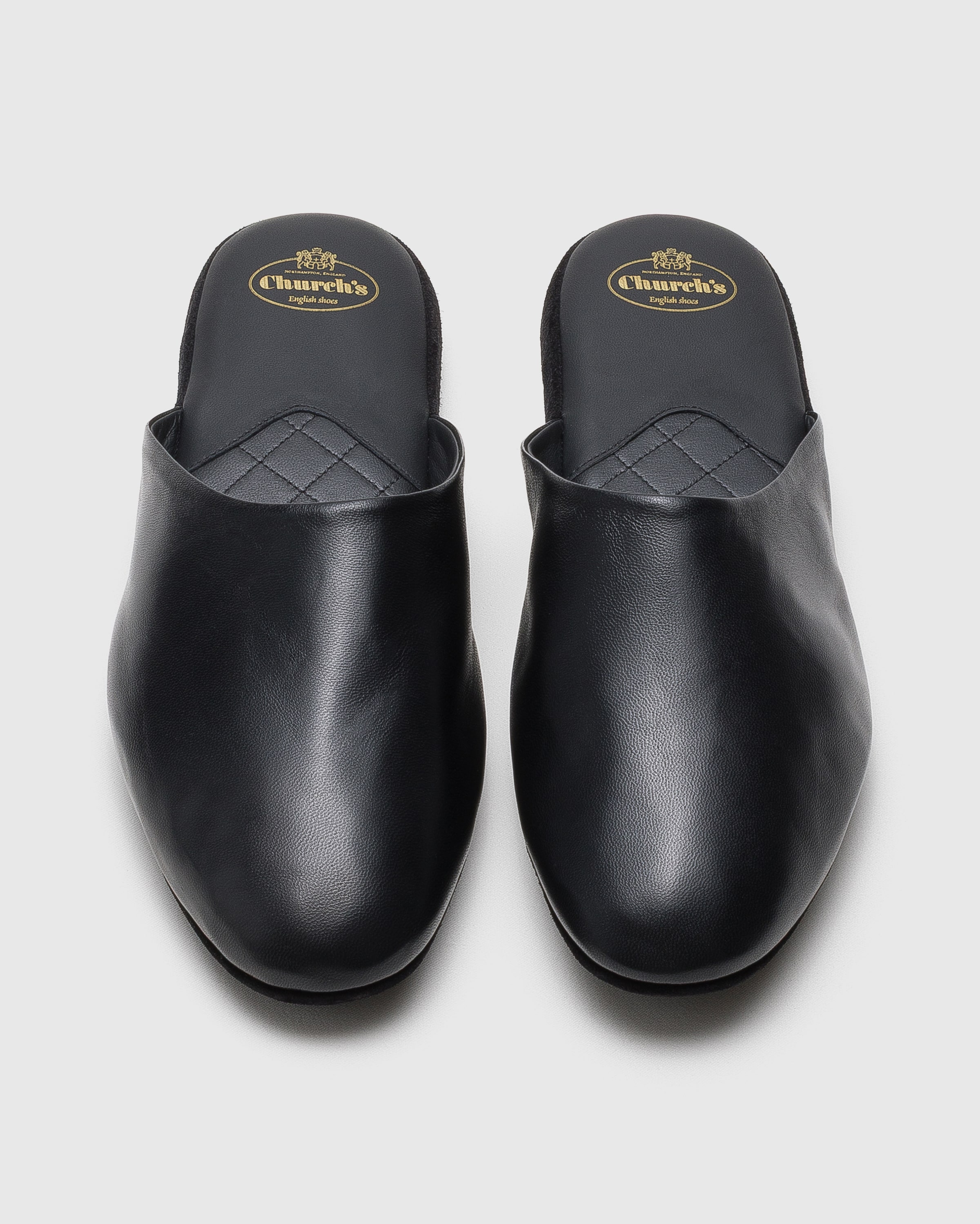 Black Nappa Slipper | Church's