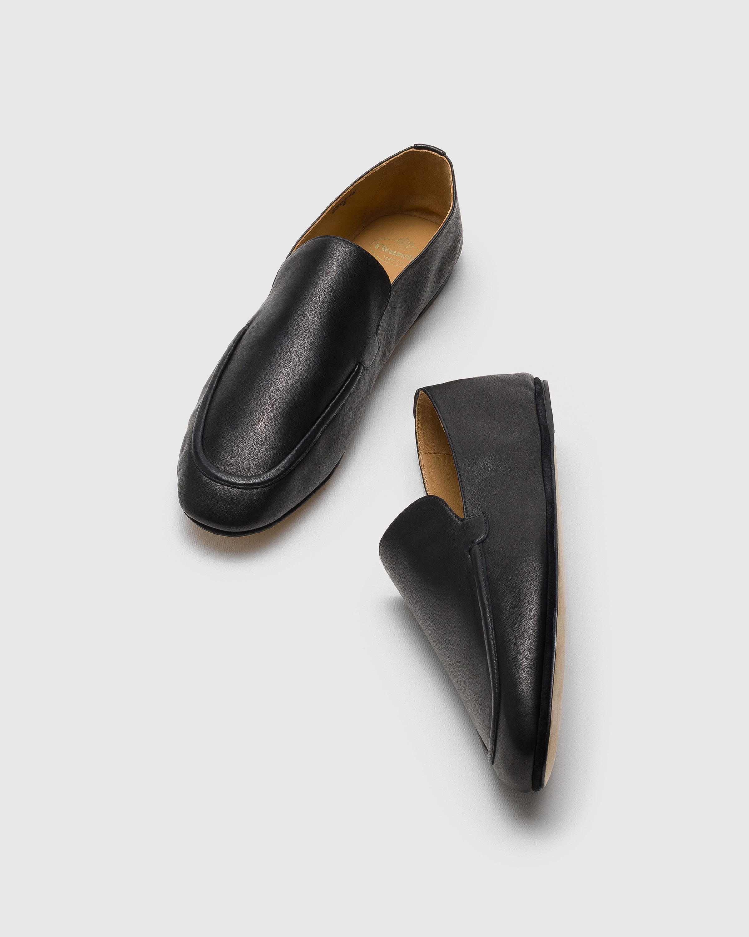 Slipper en cuir nappa