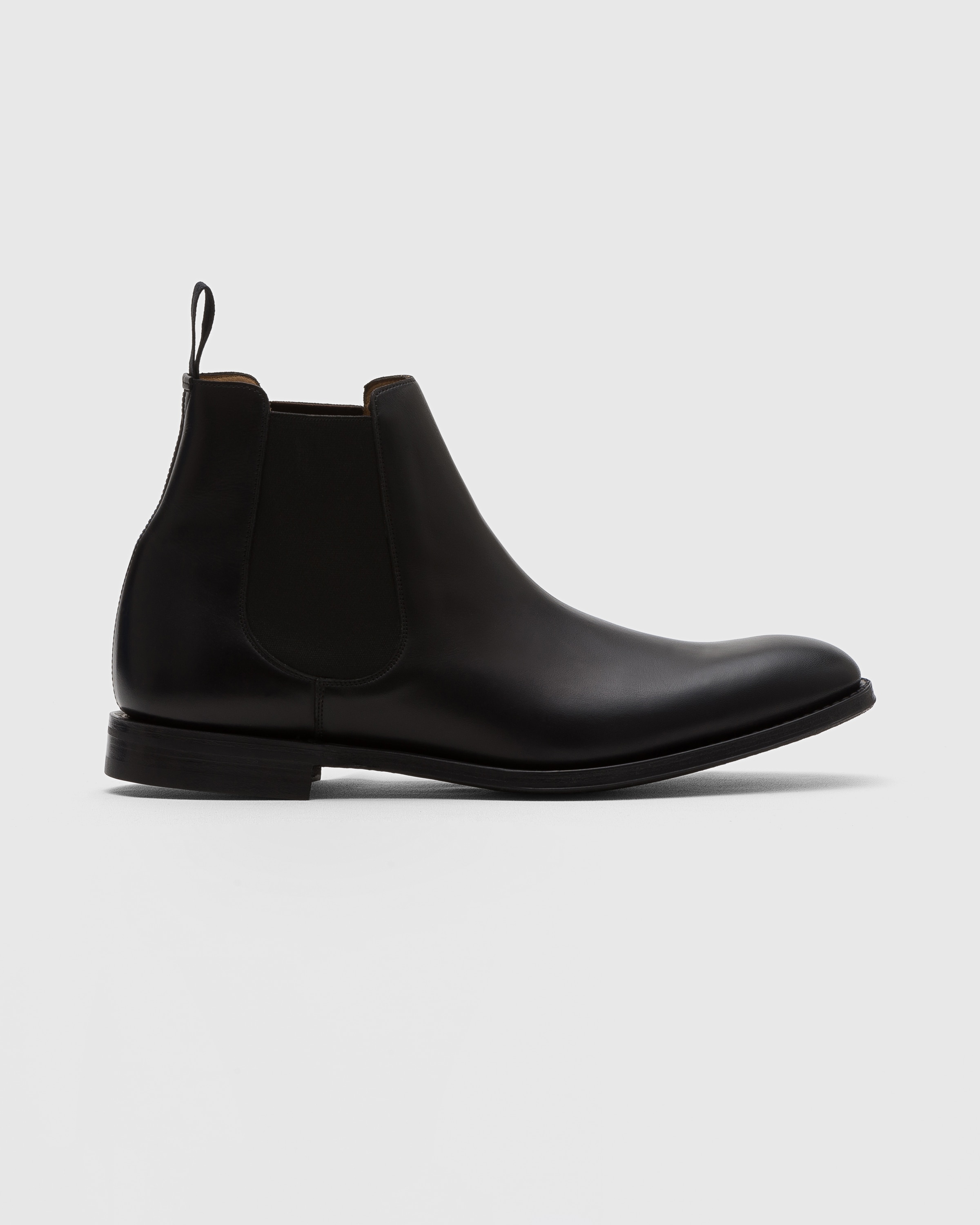 Black Calf Leather Chelsea Boot | Church's