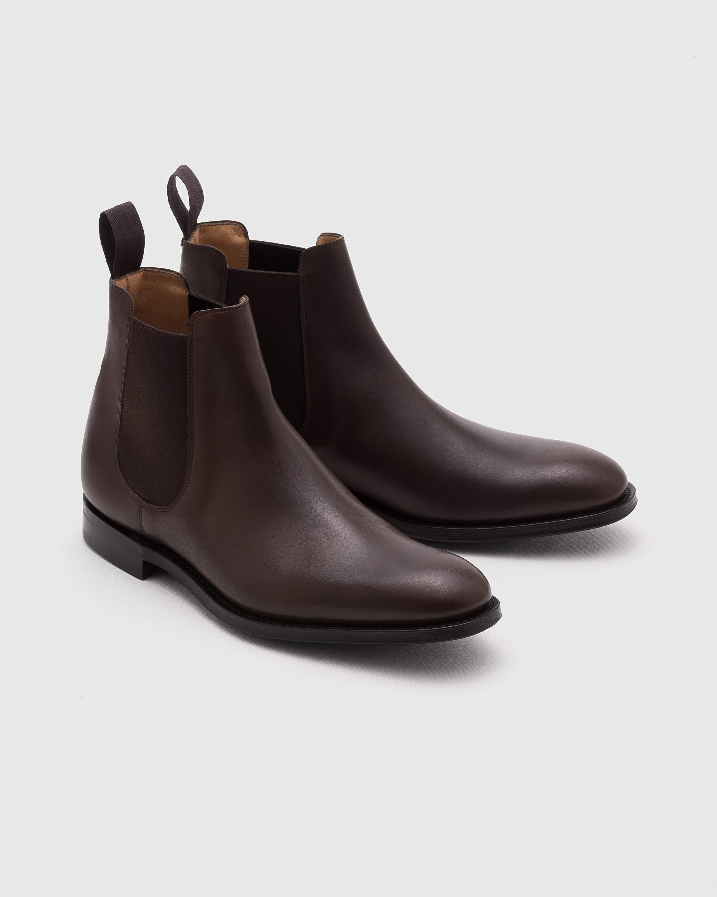 Ebony Nevada Leather Chelsea Boot Church s