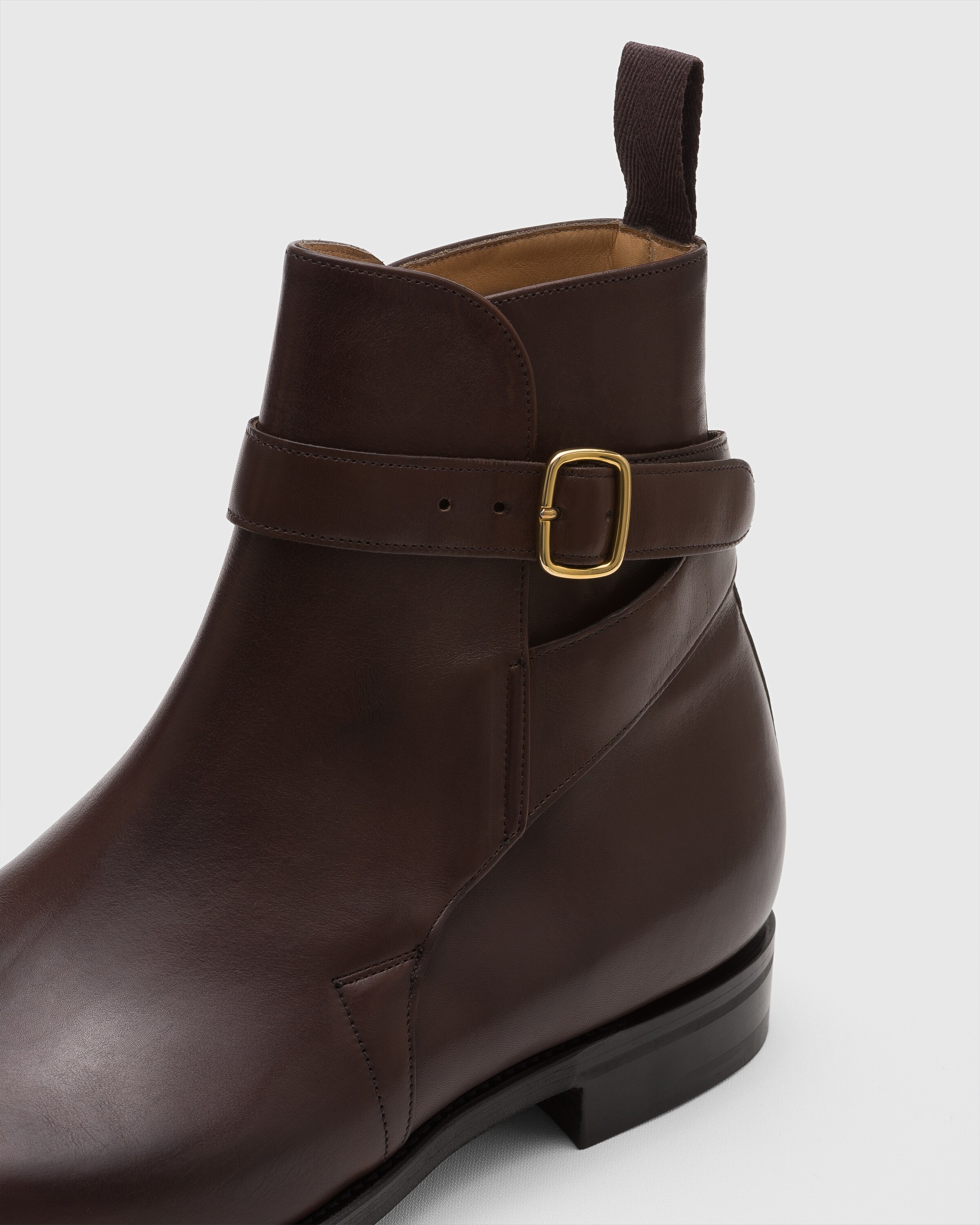 Ebony Nevada Leather Strap Boot Church s