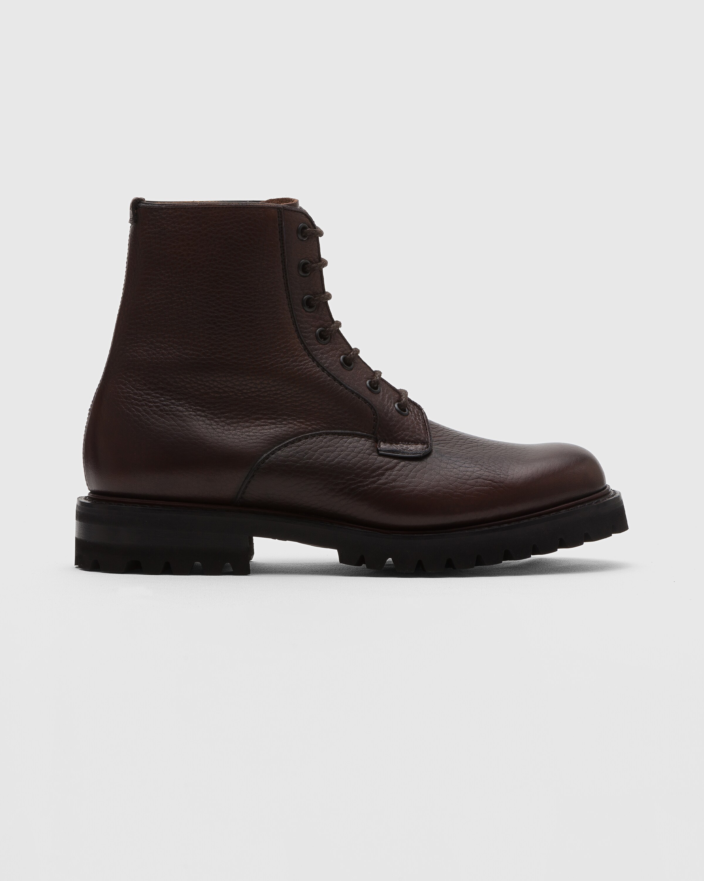 Burnt Soft Grain Lace Up Boot Church s