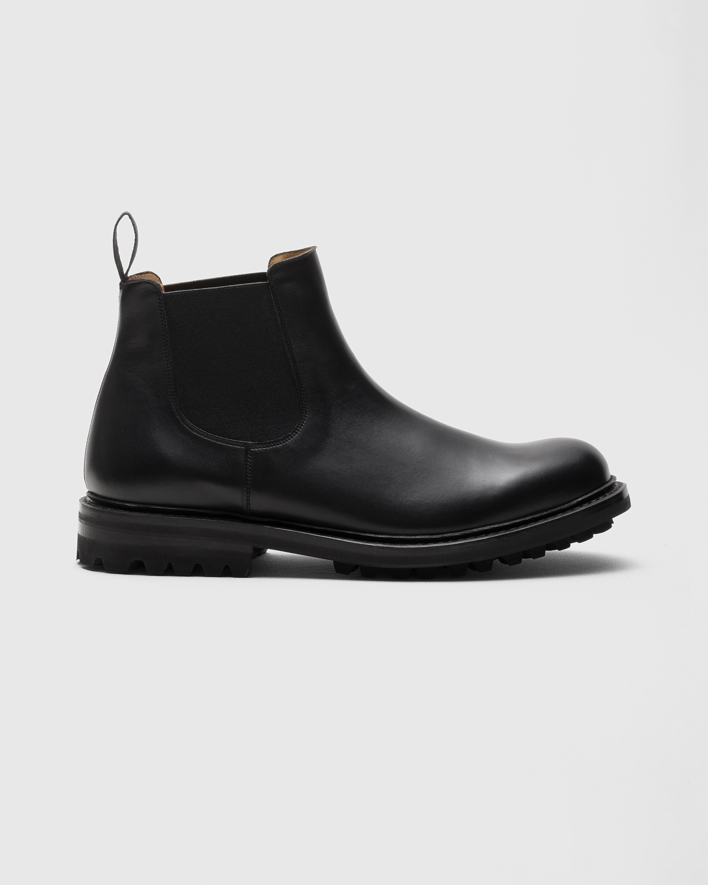 Chelchel918様 Amazon.com | Men's Patent Leather Chunky Heel Chelsea Boots