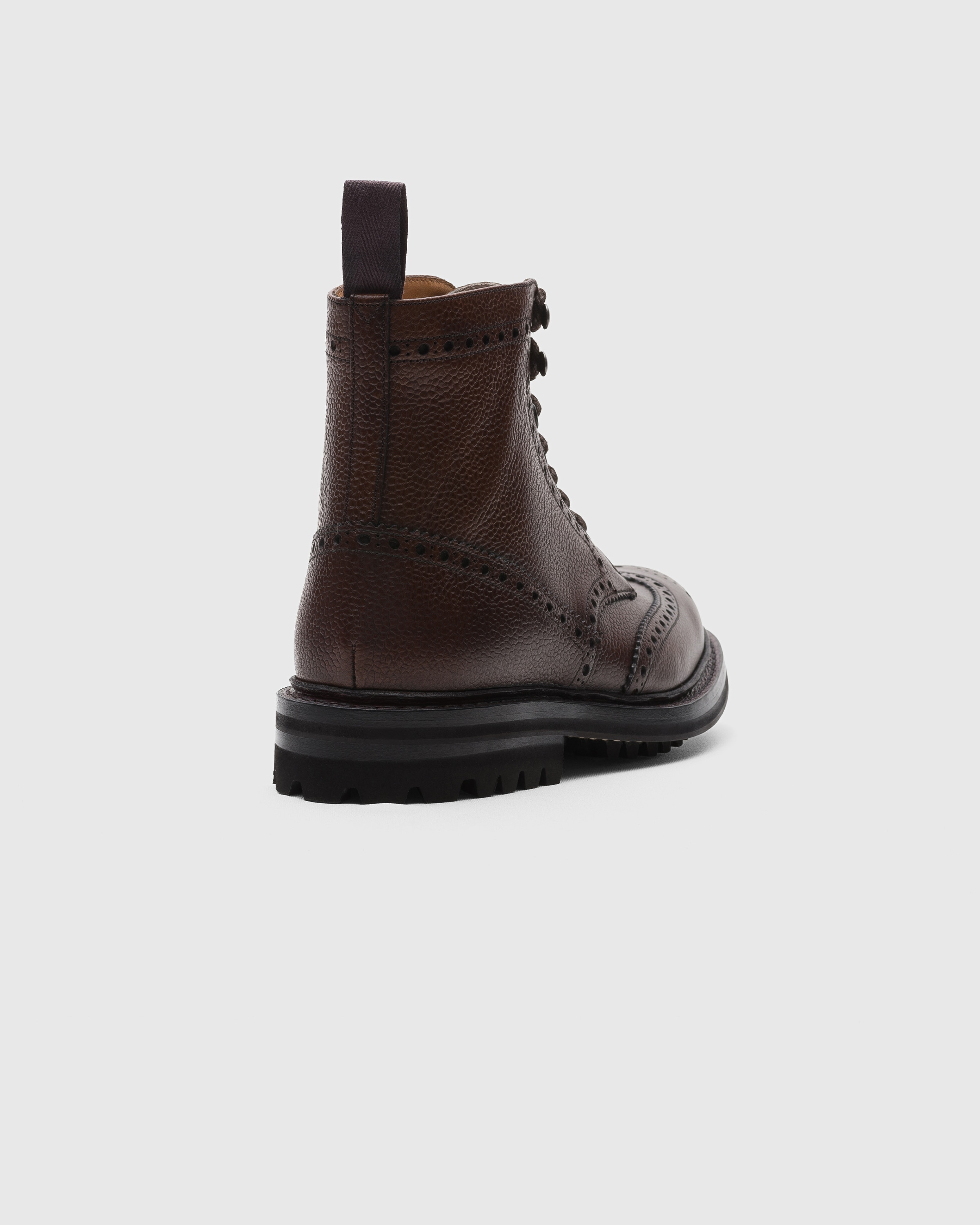 Ebony Highland Grain Lace Up Boot Brogue Church s