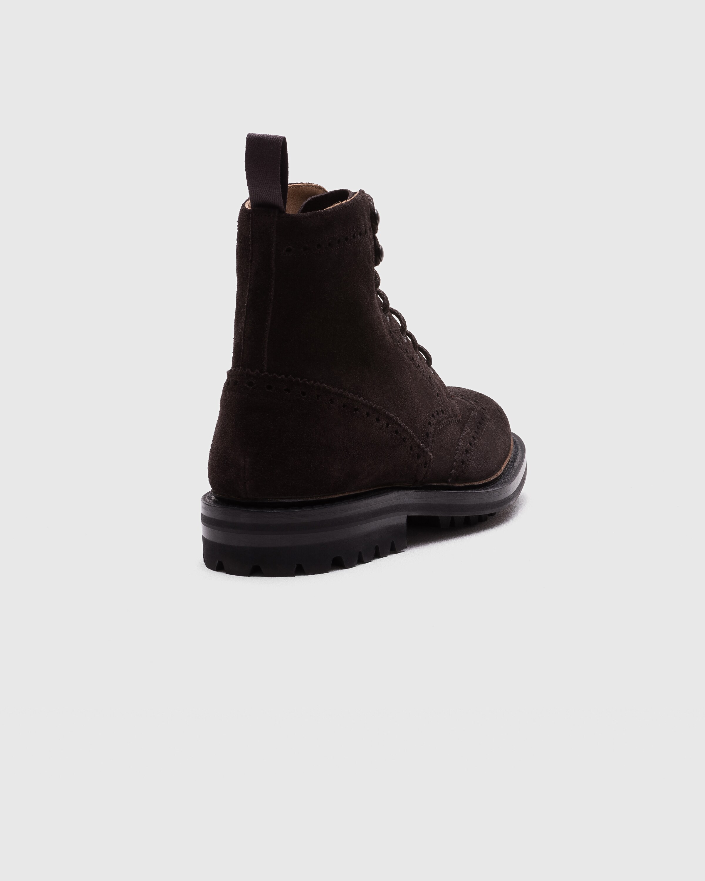 Ebony Suede Lace-Up Boot | Church's