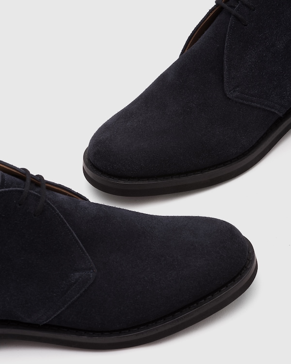 Suede Desert Boot Blue