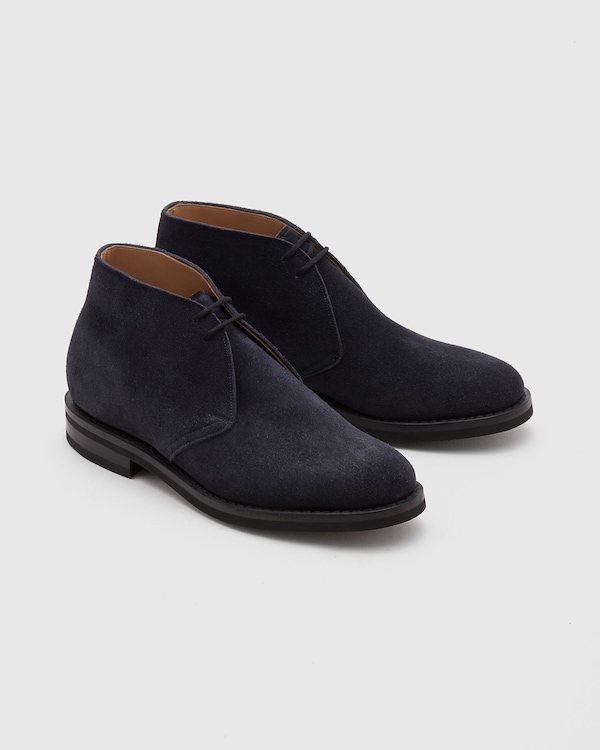 Suede Desert Boot Blue
