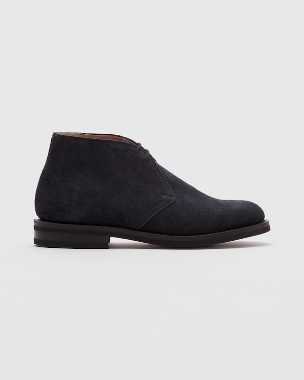 Suede Desert Boot Blue