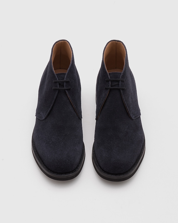 Suede Desert Boot Blue