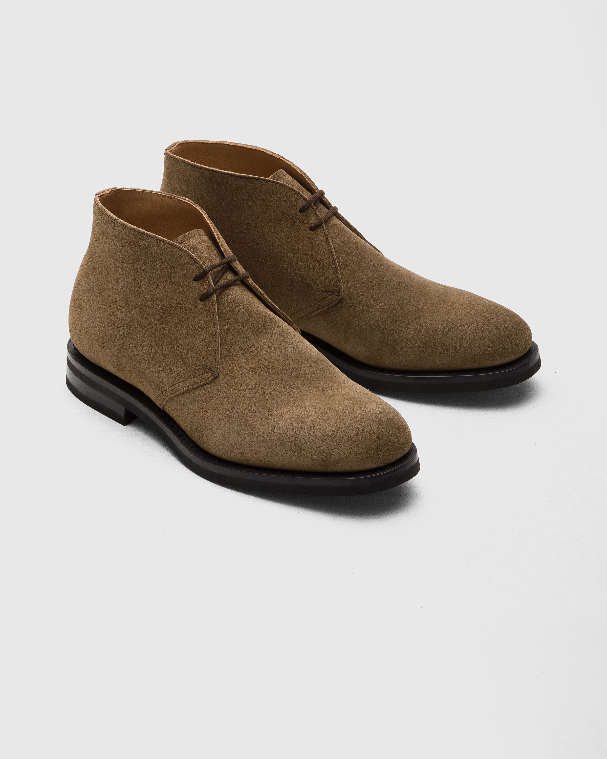 商品画像：Church's Ryder Desert Boots Dark Brown Suede at CareOfCarl.com 4