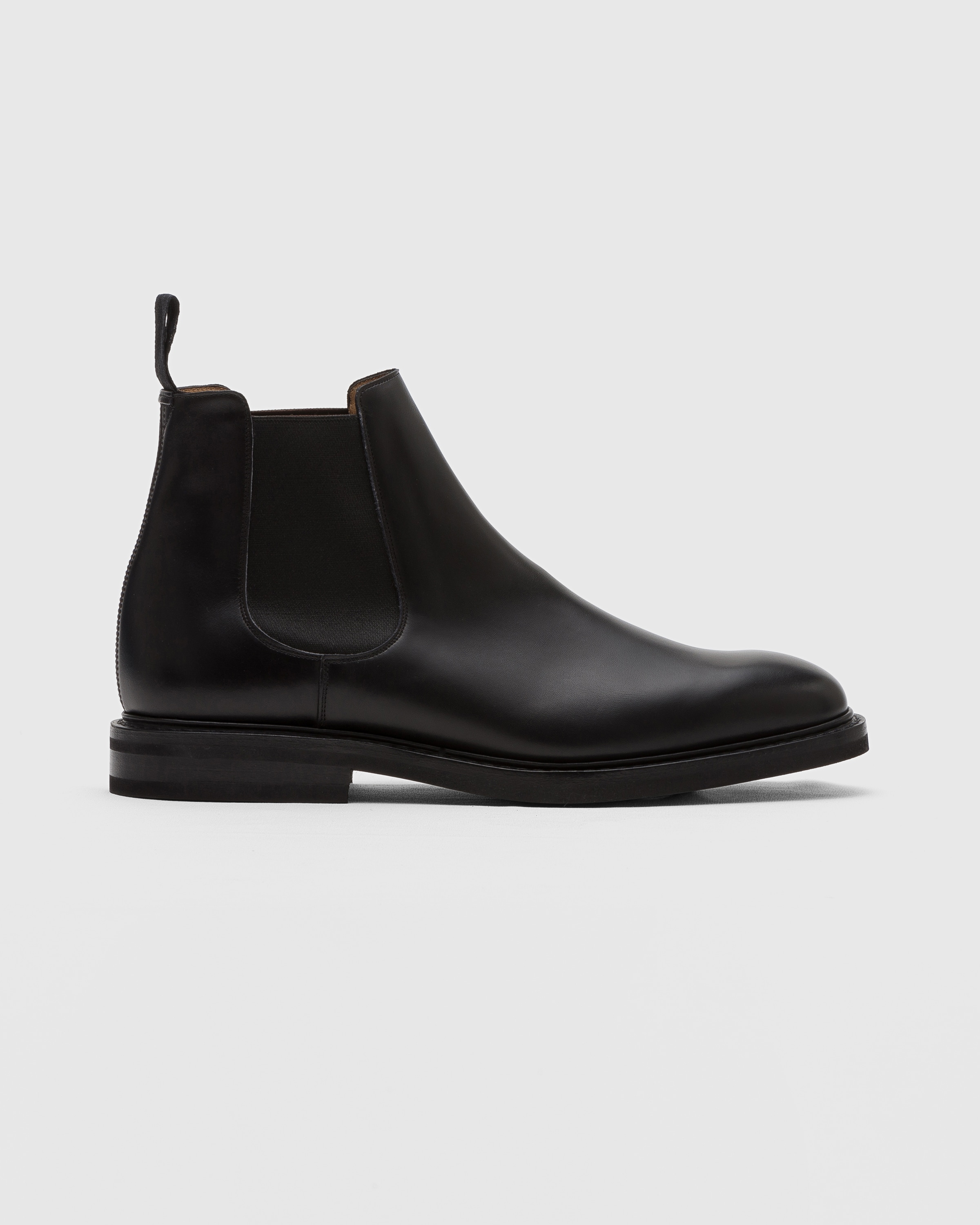 Black Nevada Leather Chelsea Boot Church s