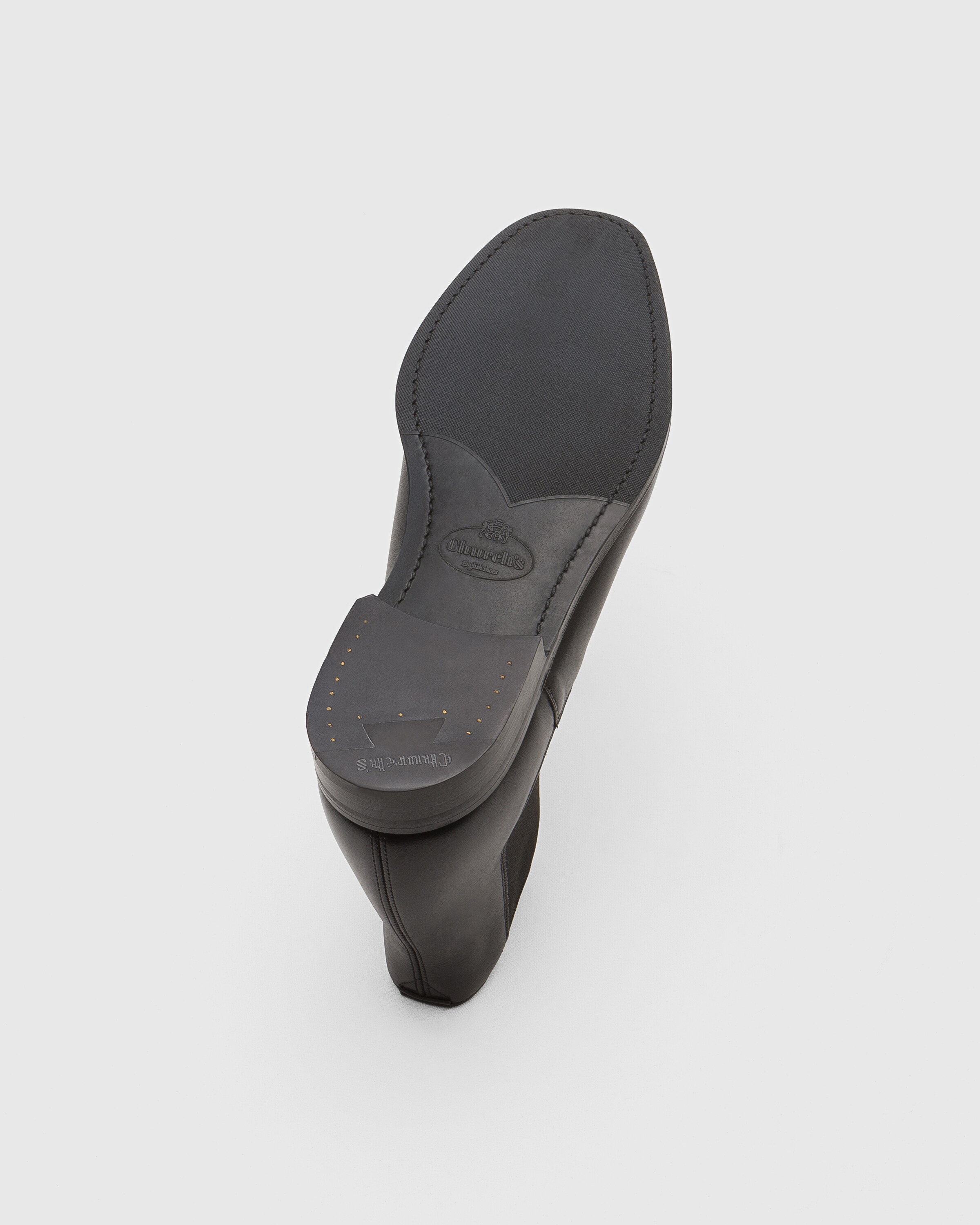Black Calf Leather Chelsea Boot | Church's