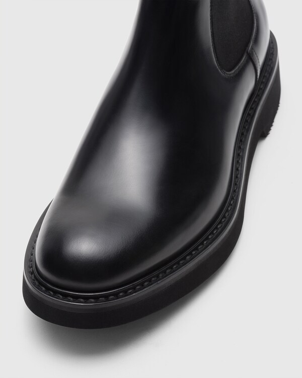Rois Calf Leather Boot Black
