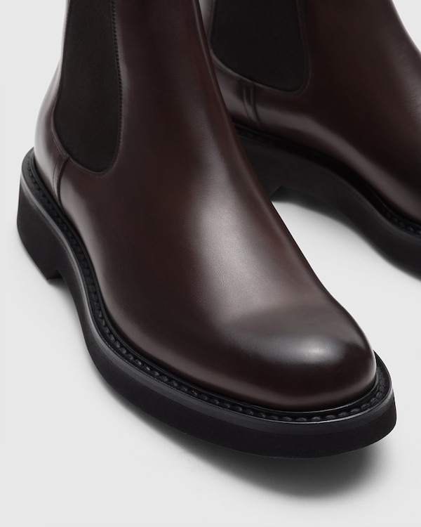 Calf Leather Boot Ebony