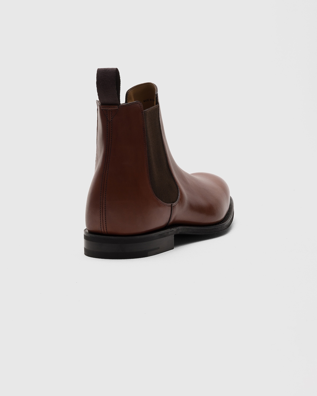 LP 25S JOHN BOOT IN BURNT ORANGE CALFSKIN