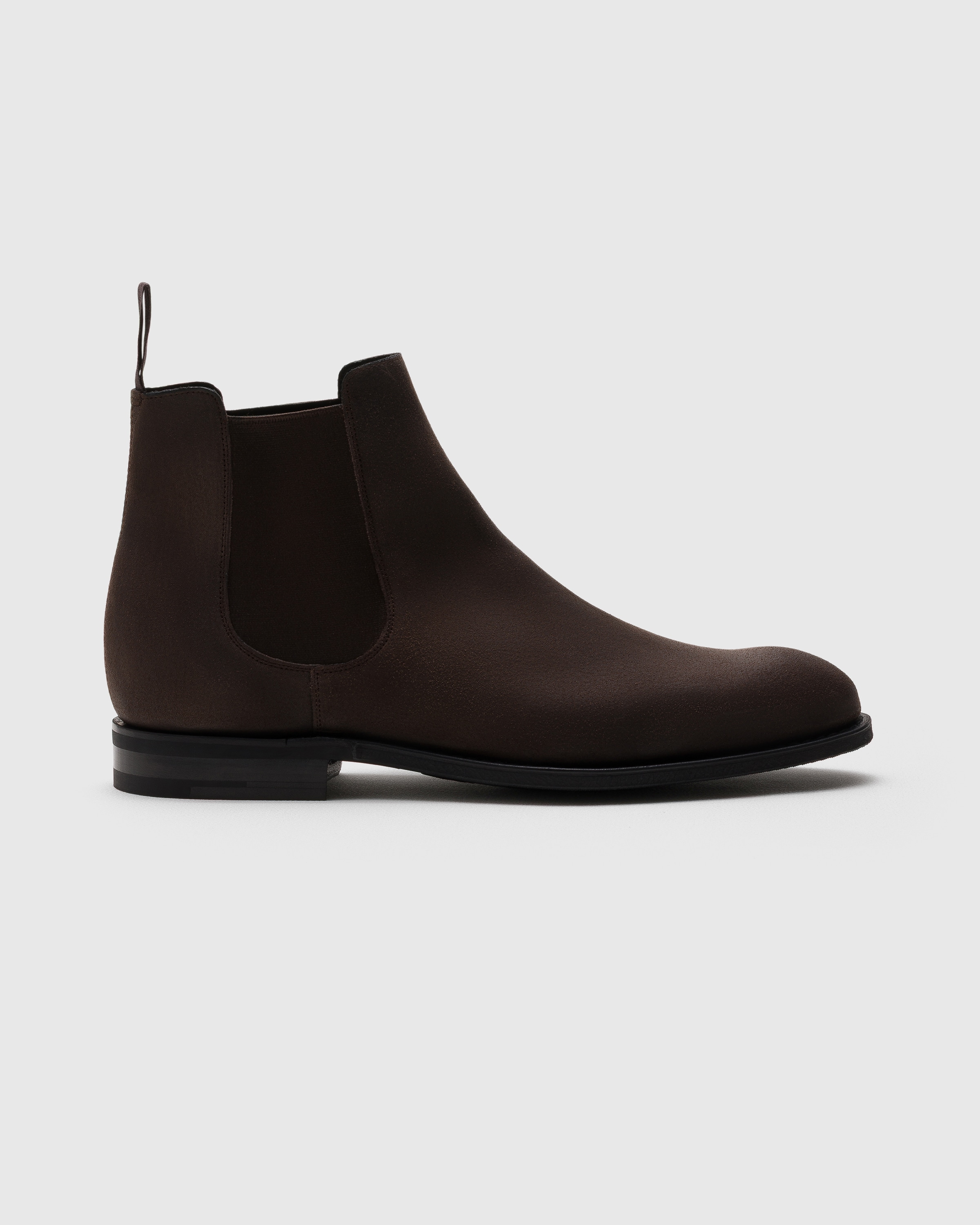 Brown Waxed Suede Chelsea Boot | Church's