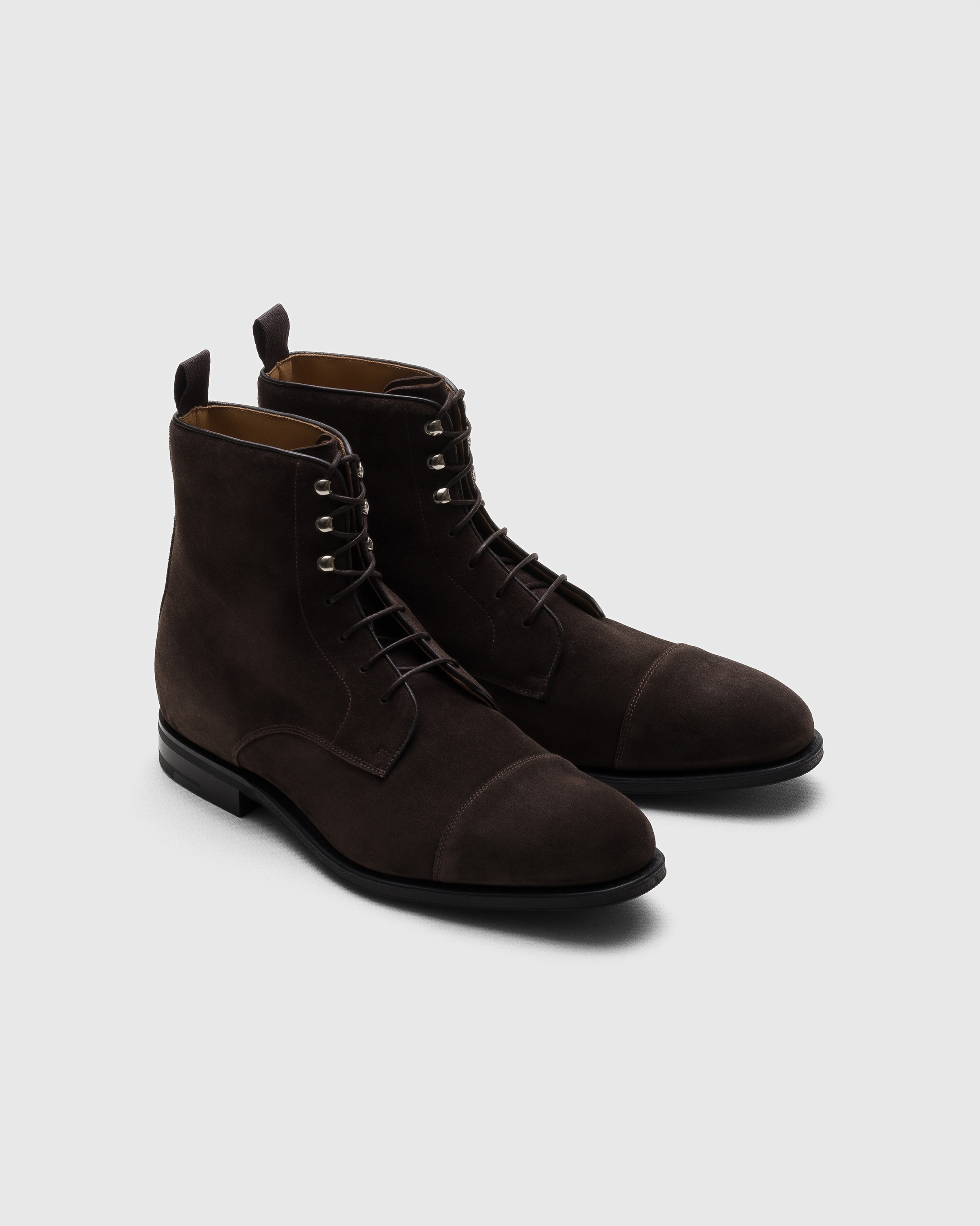 Bottes Church's En Cuir Marron - Taille 36,5 - Occasion En Excellent état Avec Boîte D'origine
