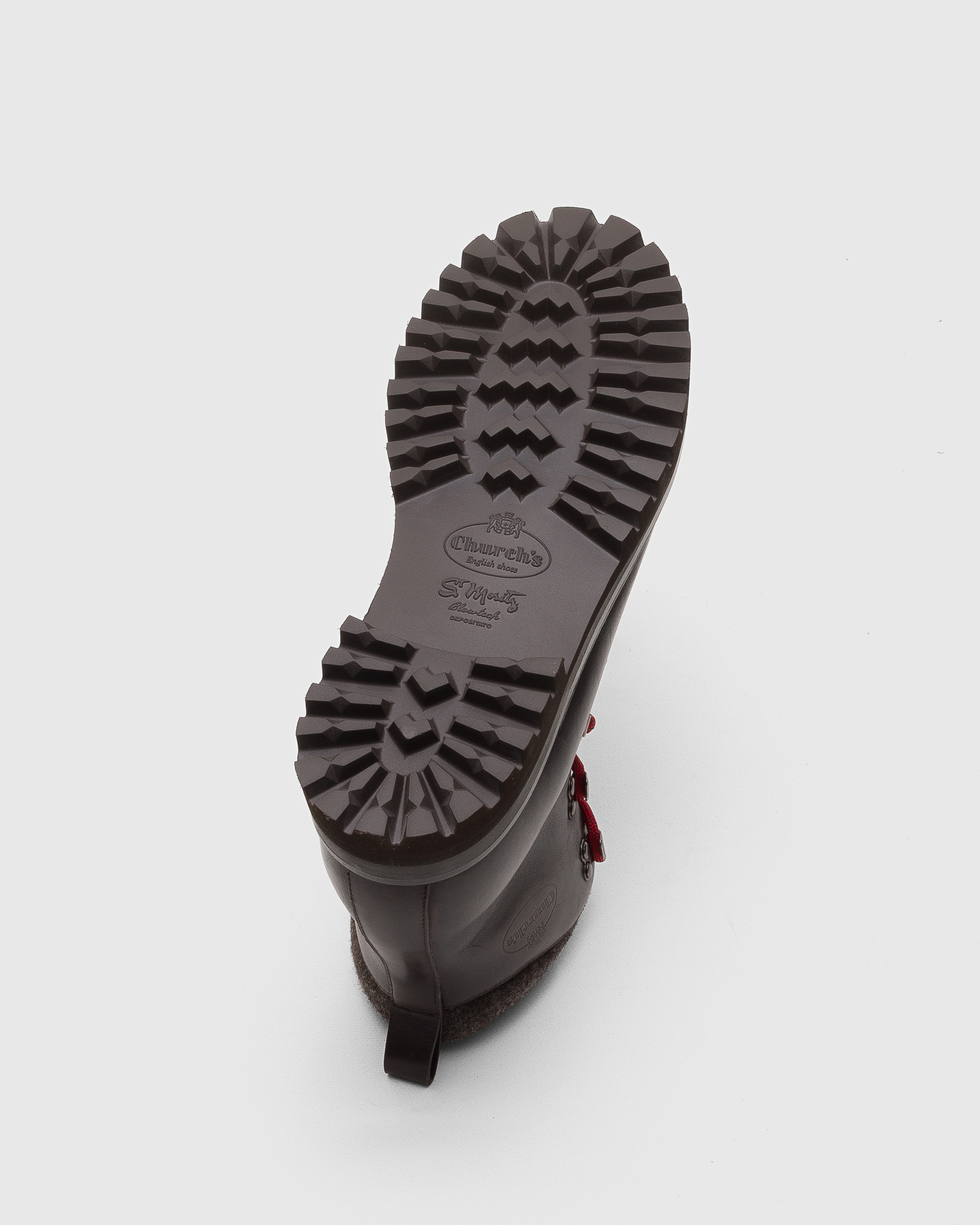 Brown Fumé Brushed Leather Lace-up Boot | Church's