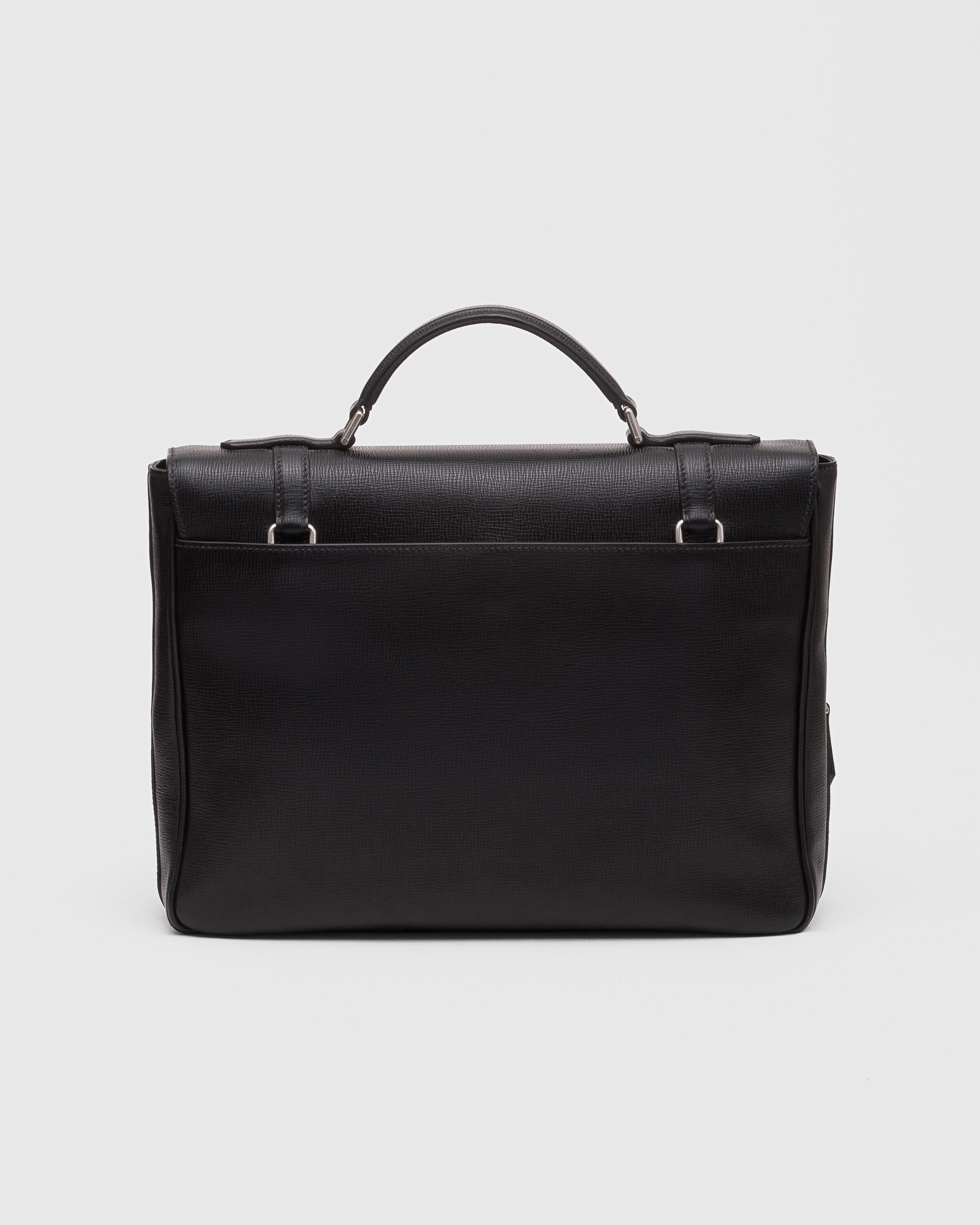 Black St James Leather Satchel Church s