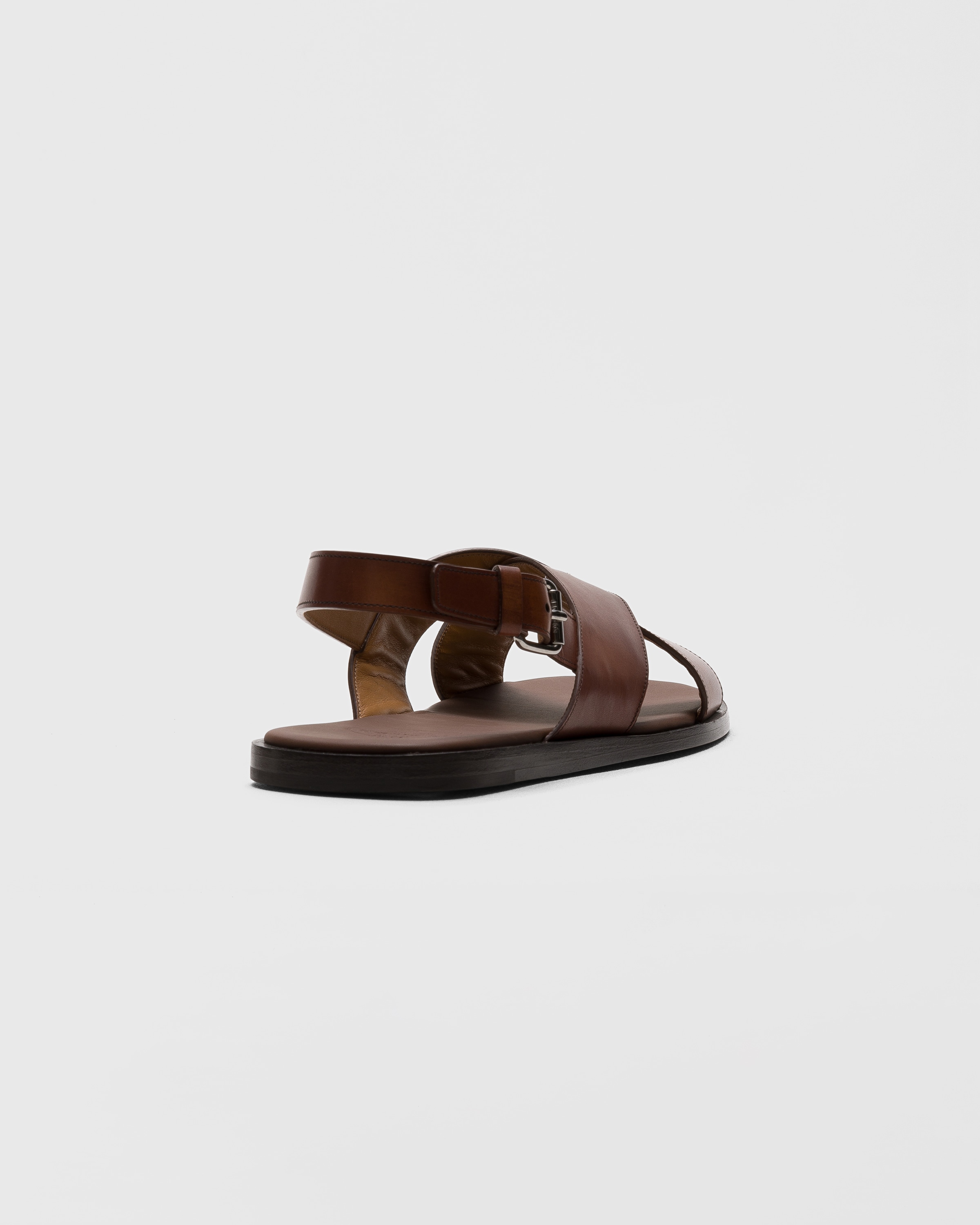 Burnt Bleached Calfskin Crisscross Sandal | Church's