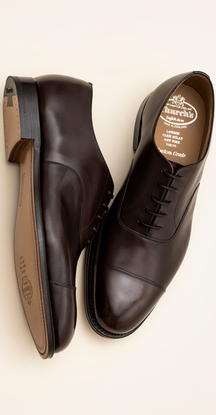 Consul R 2.0 - Ebony Nevada Leather Oxford